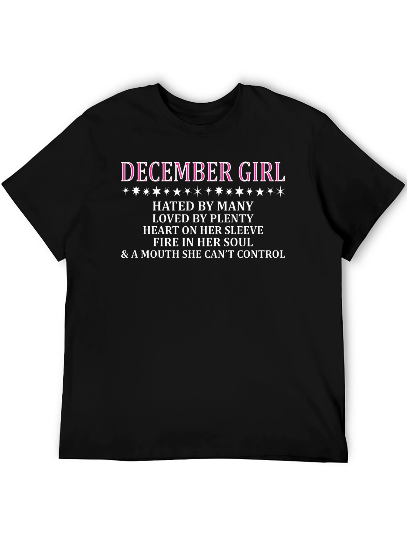 December Girl Graphic T-Shirt