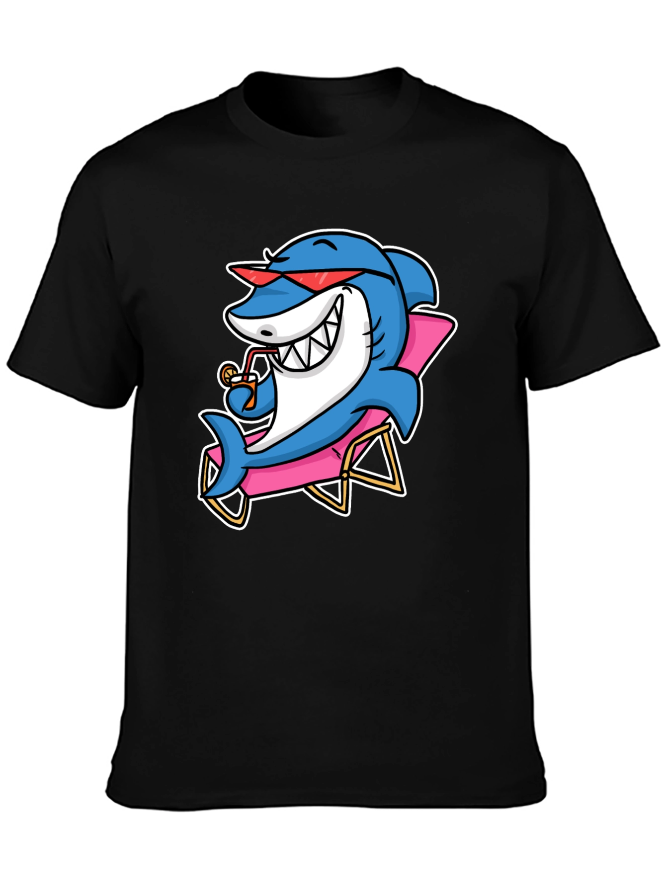 Relaxed Shark T-Shirt - Vacation Mode!