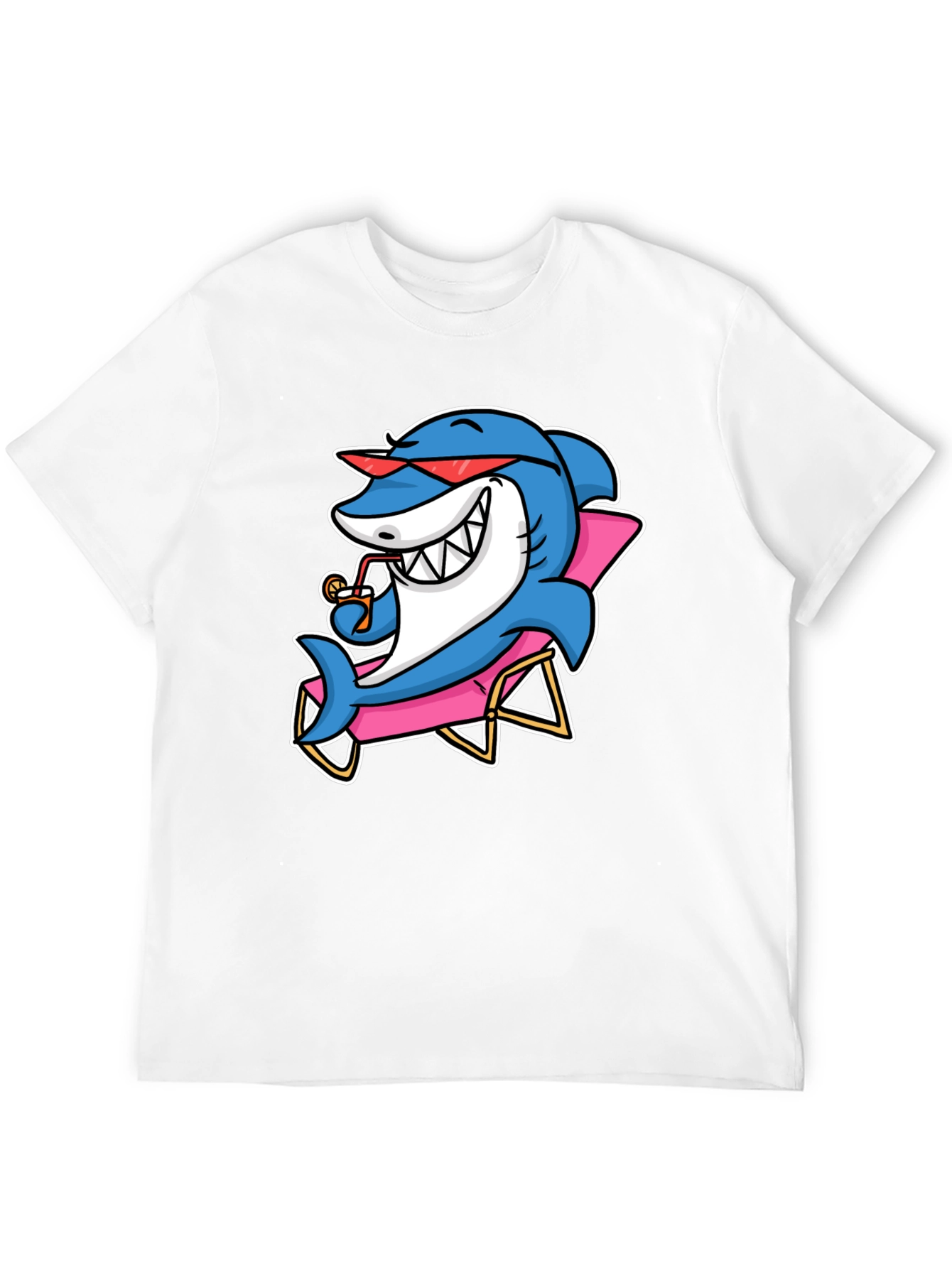 Relaxed Shark T-Shirt - Vacation Mode!