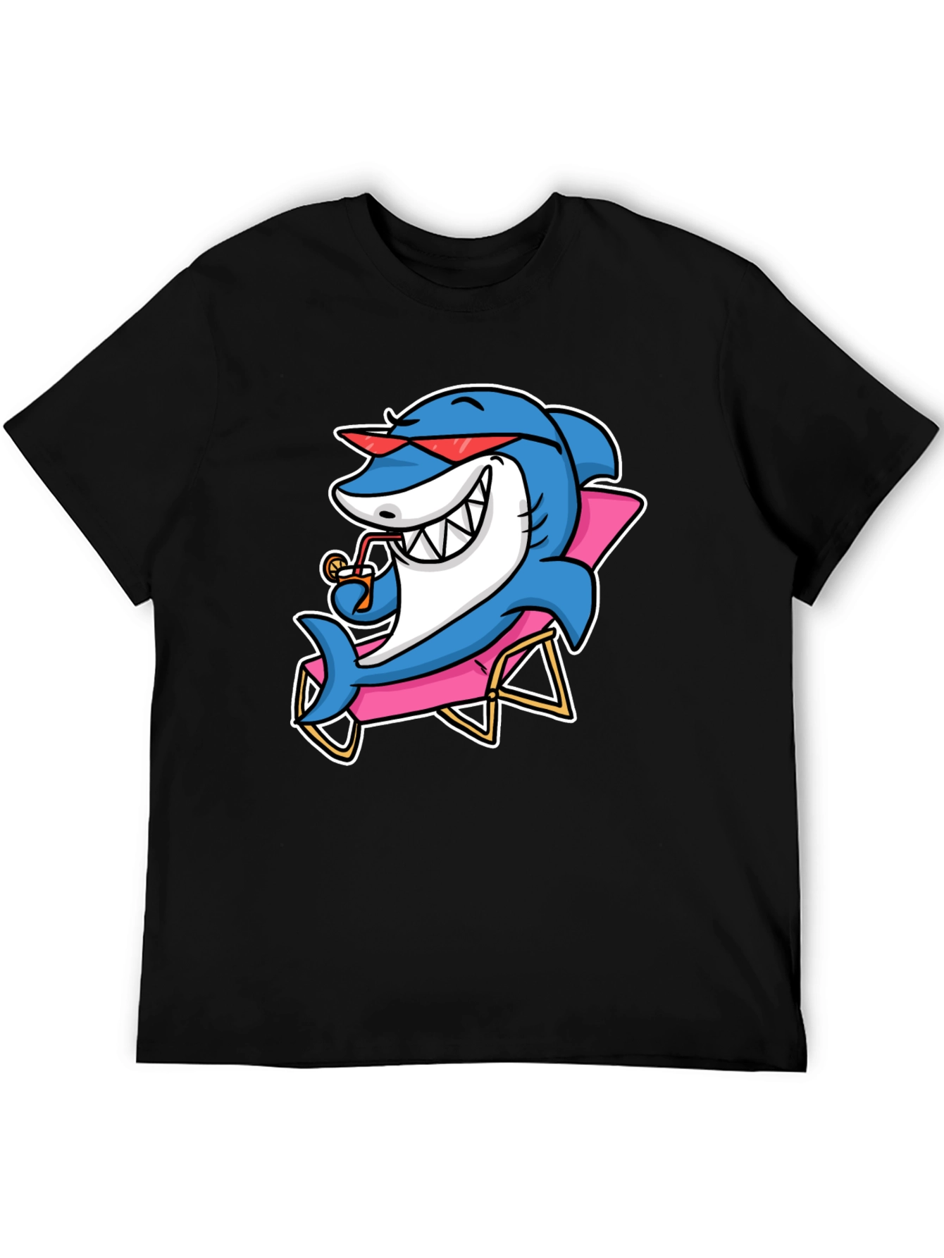 Relaxed Shark T-Shirt - Vacation Mode!