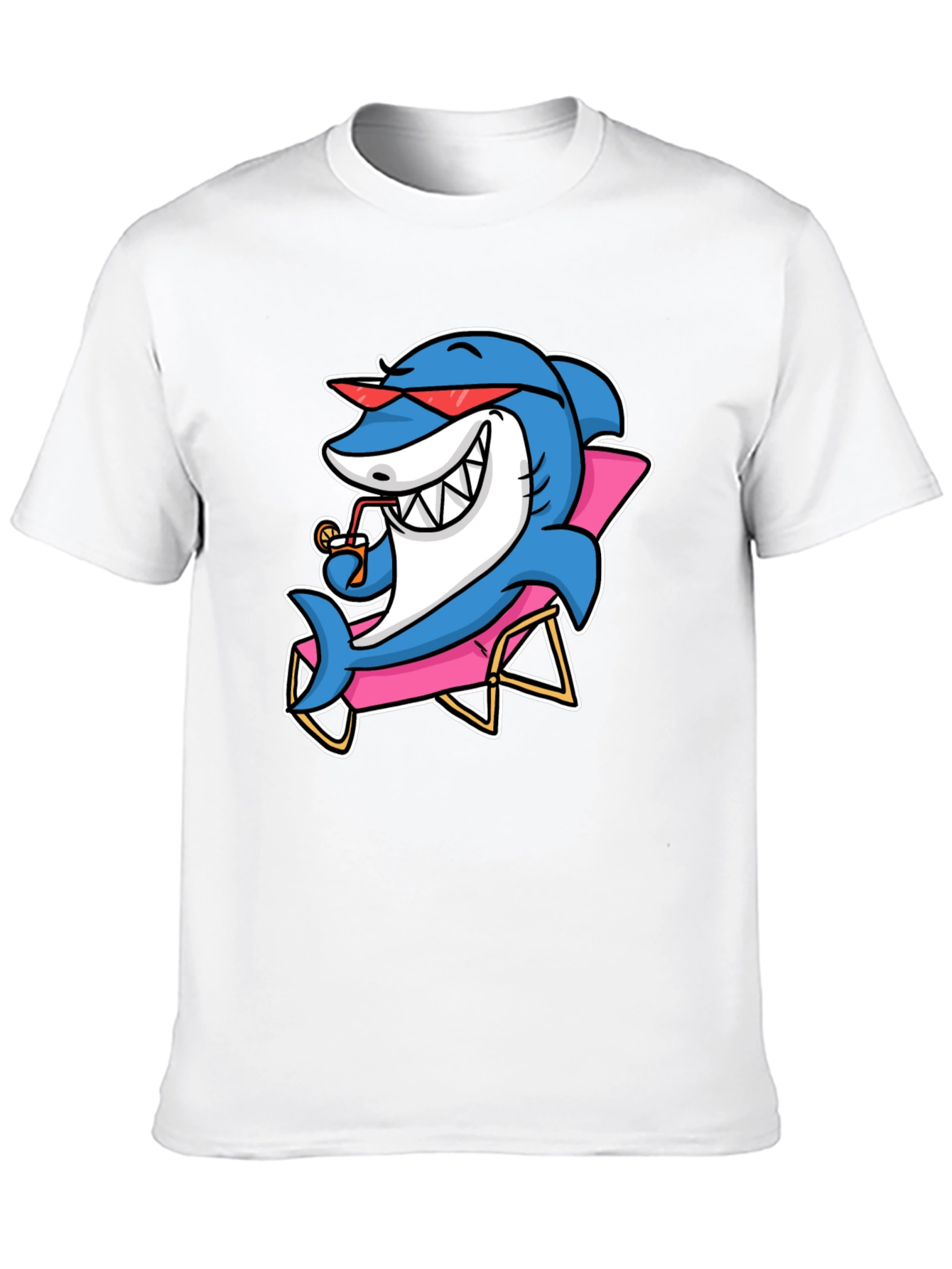 Relaxed Shark T-Shirt - Vacation Mode!