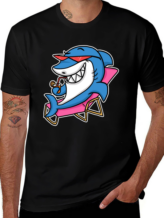 Relaxed Shark T-Shirt - Vacation Mode!