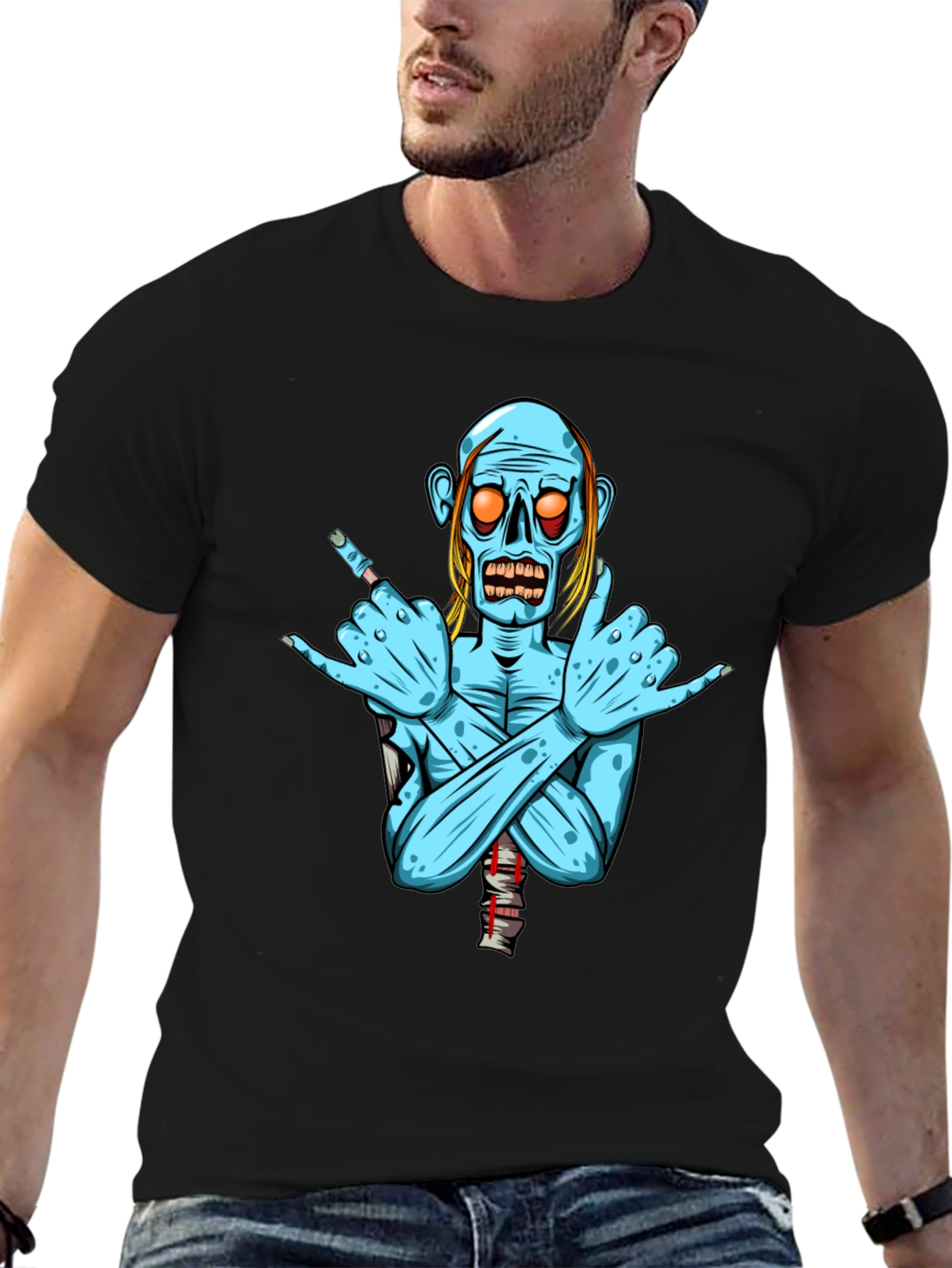 Zombie Rock On T-Shirt
