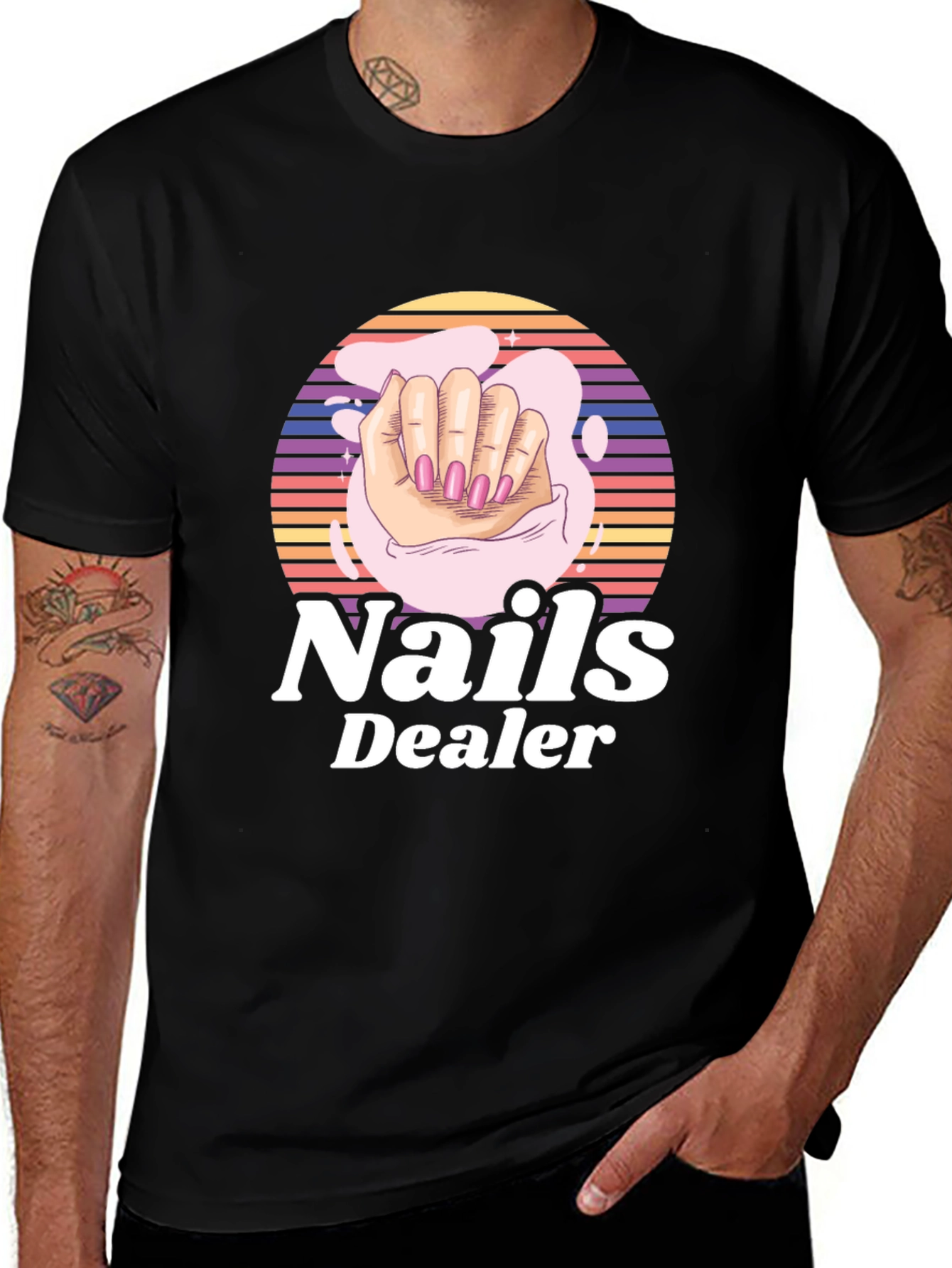 Nails Dealer Graphic T-Shirt