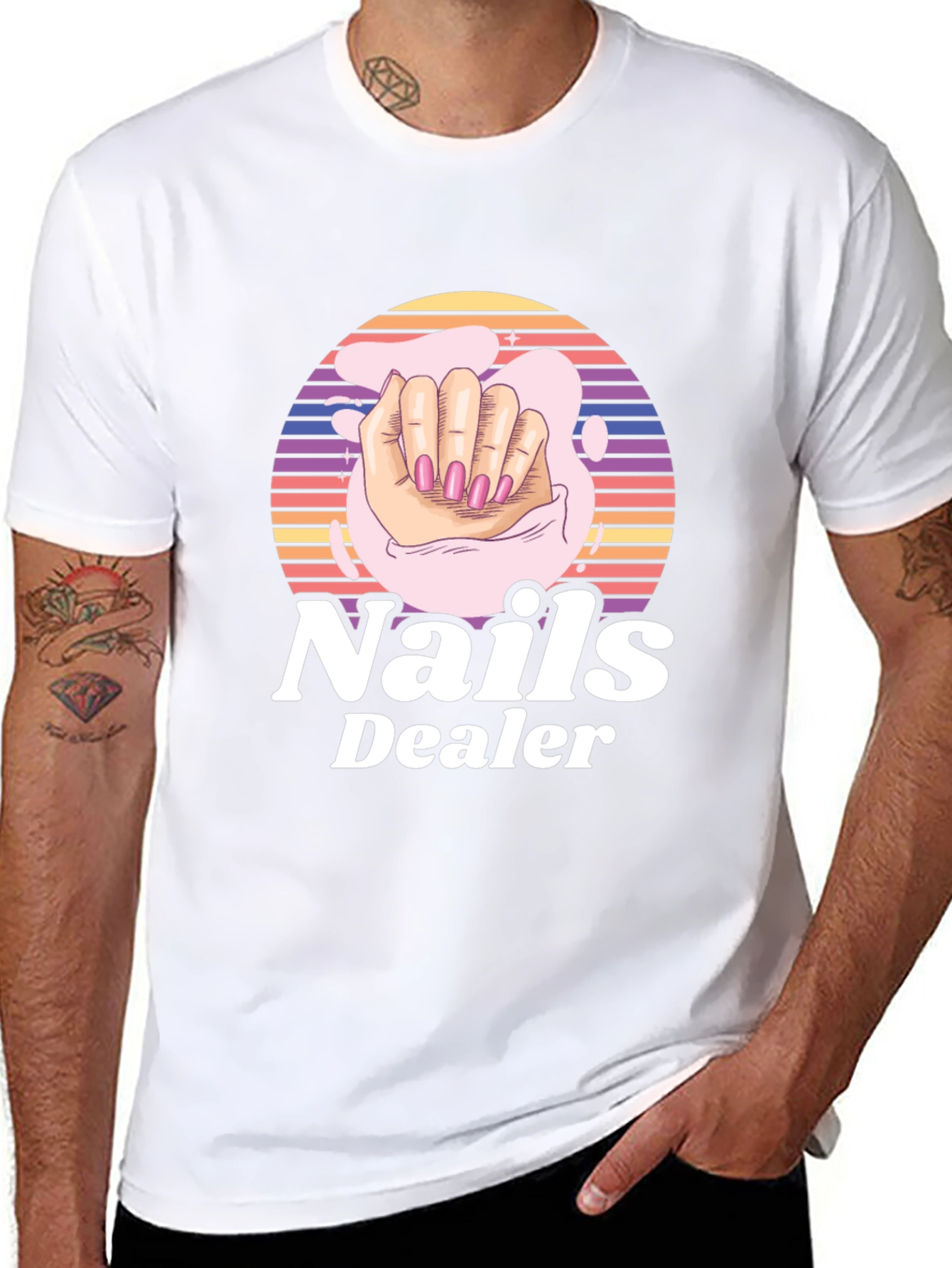 Nails Dealer Graphic T-Shirt