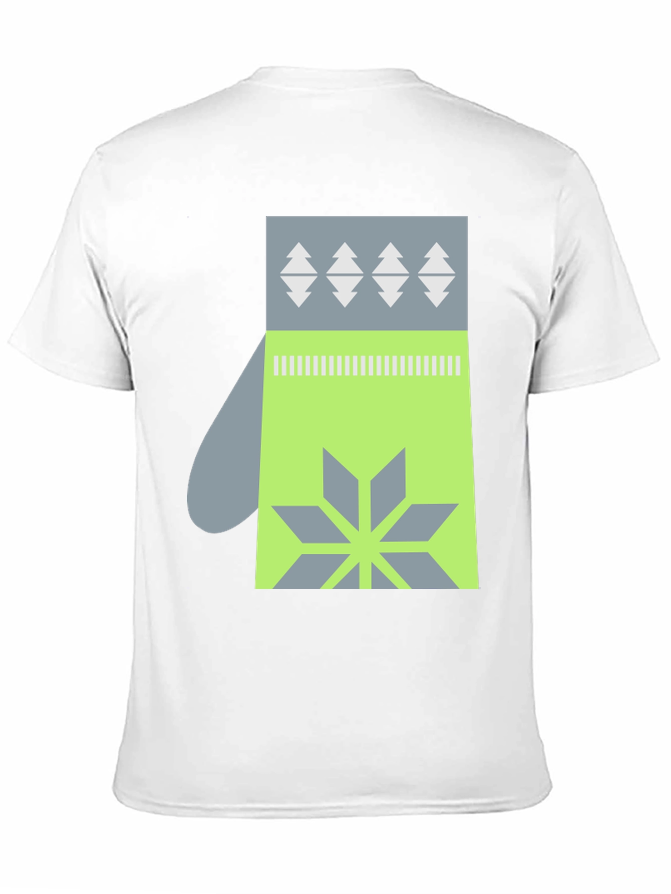 Mitten Graphic Tee - Winter Holiday Style