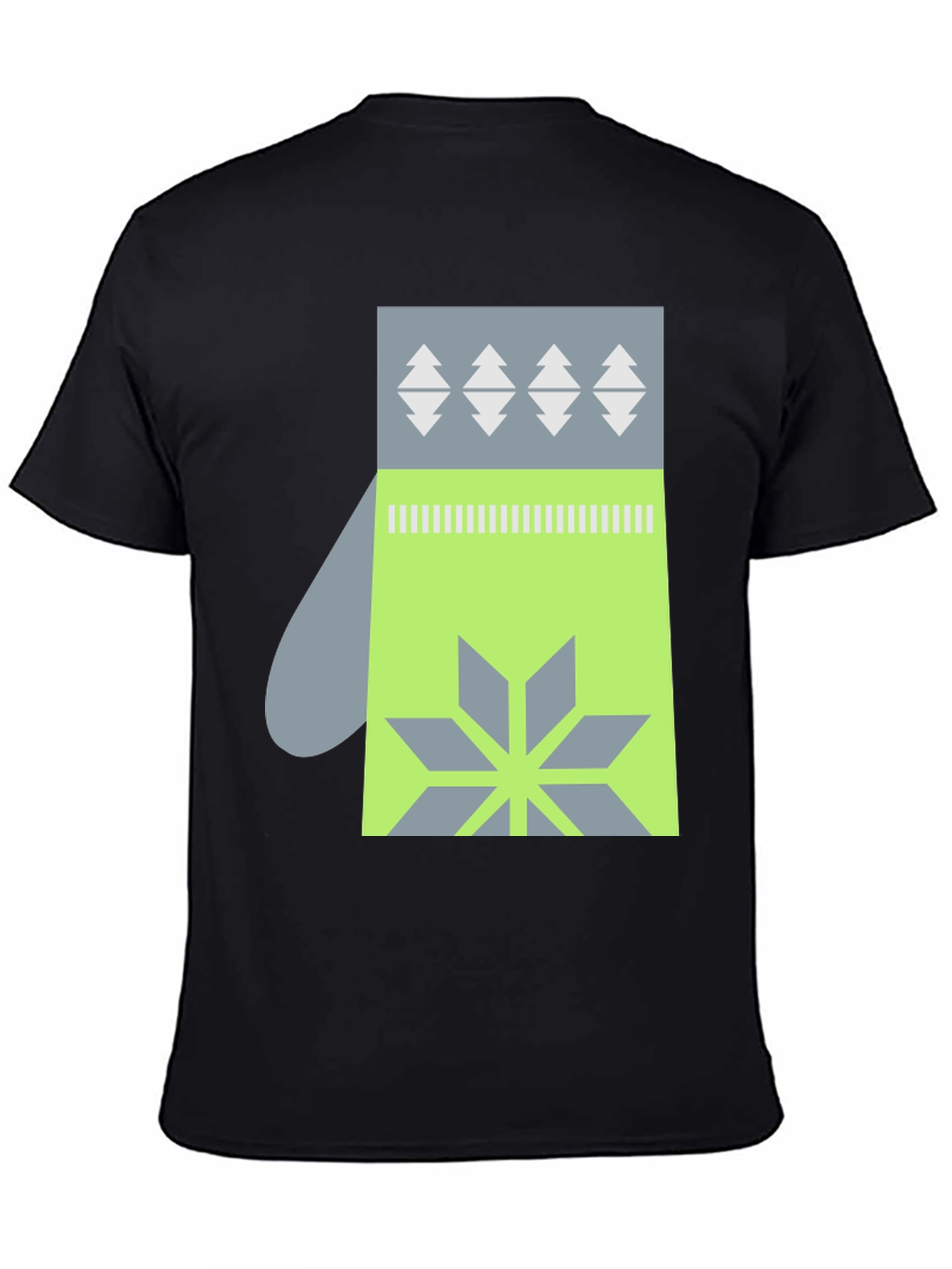 Mitten Graphic Tee - Winter Holiday Style