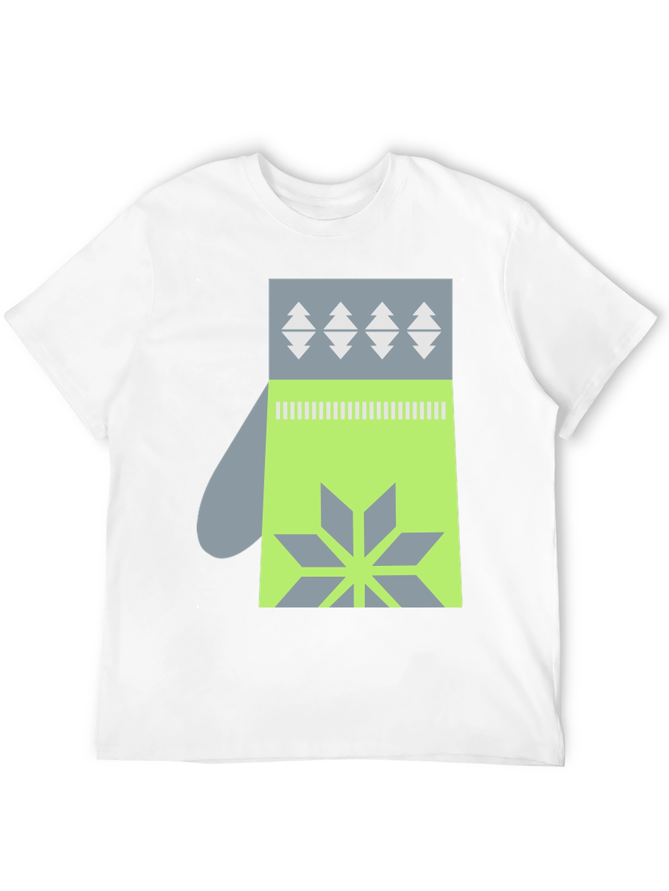 Mitten Graphic Tee - Winter Holiday Style