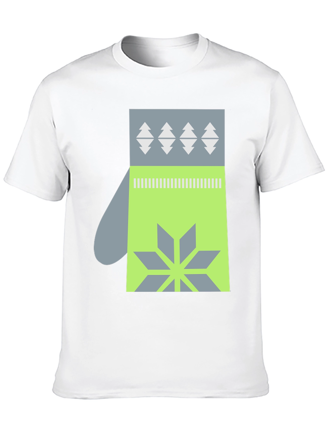 Mitten Graphic Tee - Winter Holiday Style