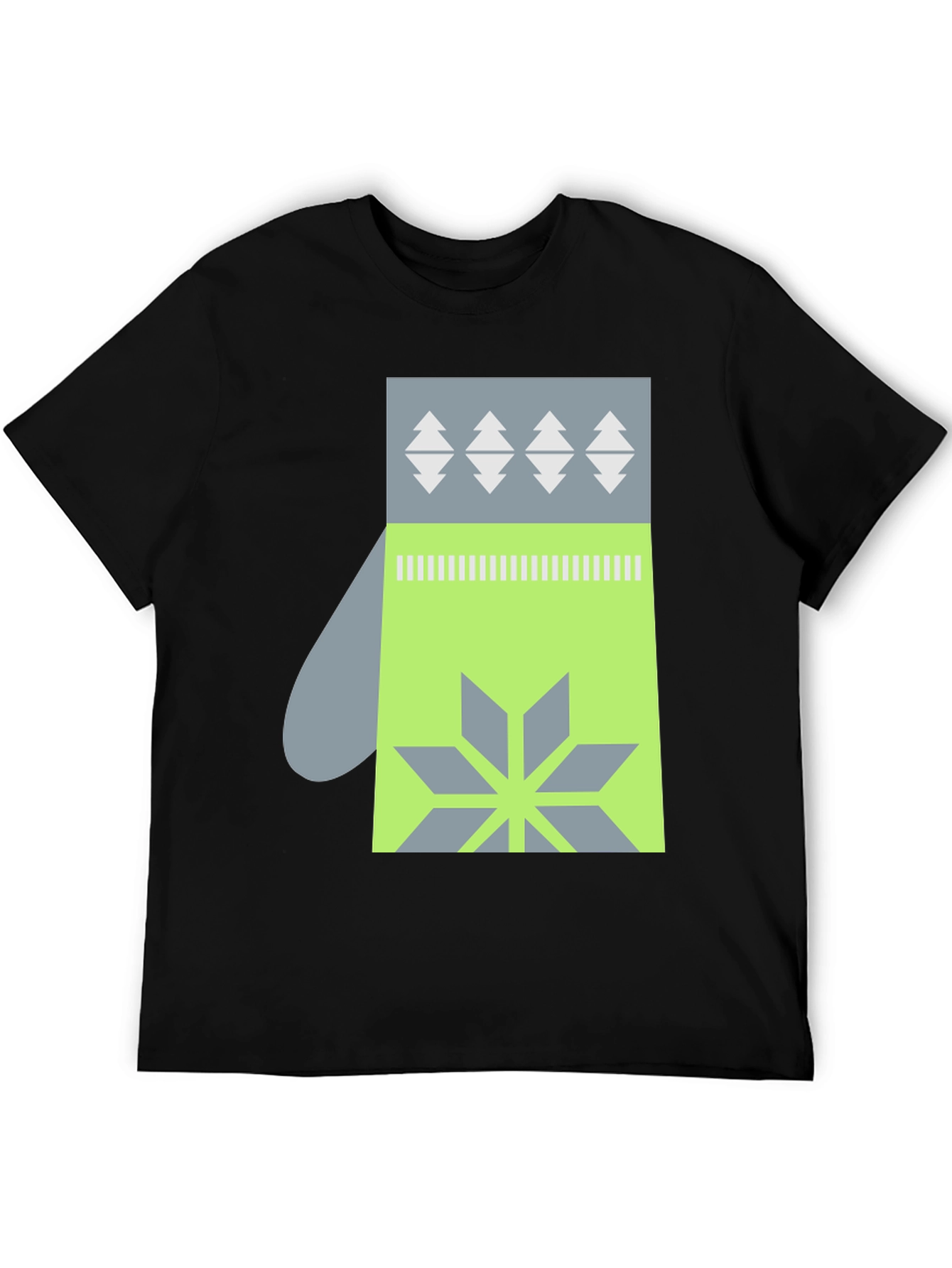 Mitten Graphic Tee - Winter Holiday Style