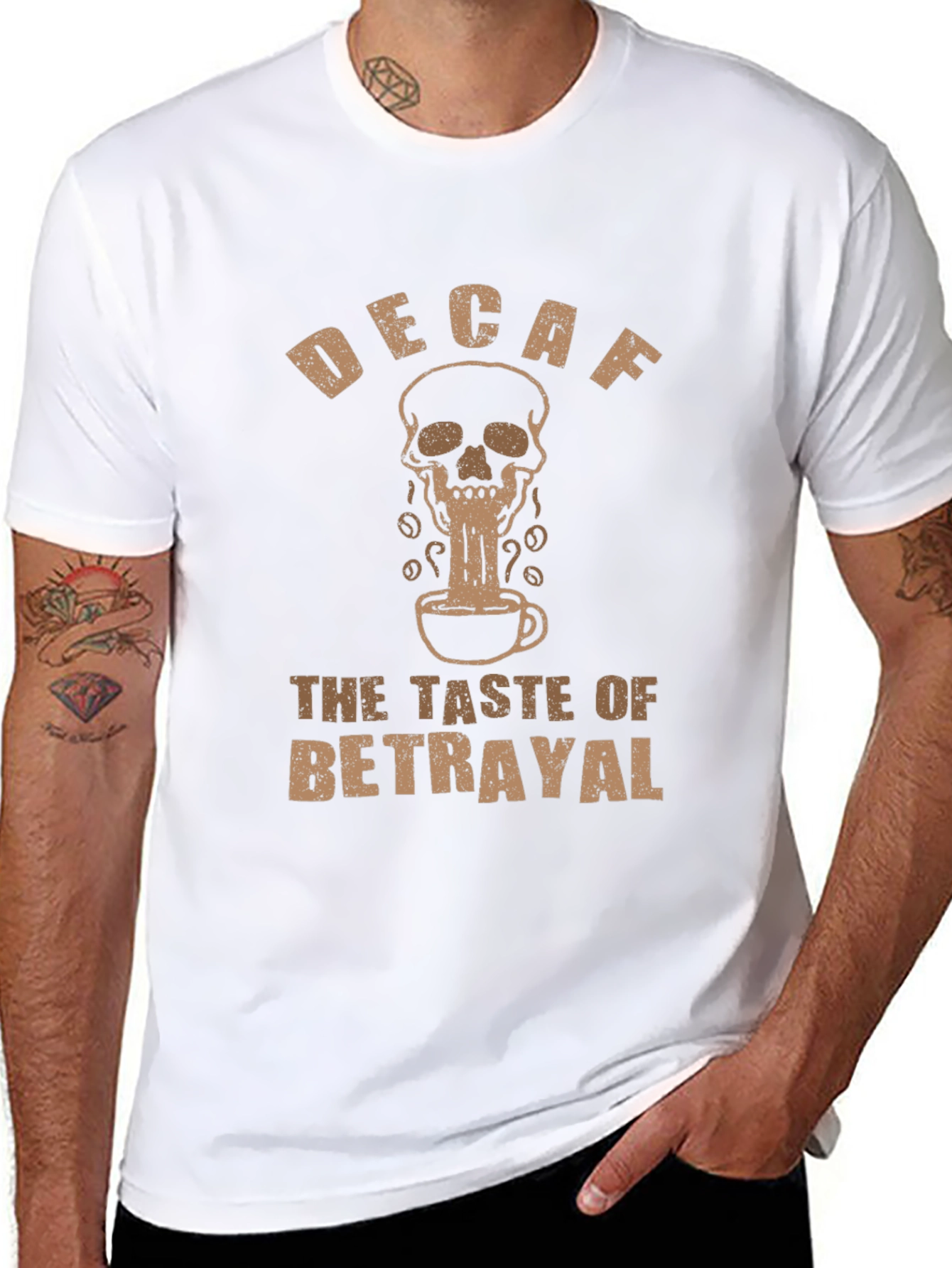 Decaf The Taste of Betrayal Graphic Tee