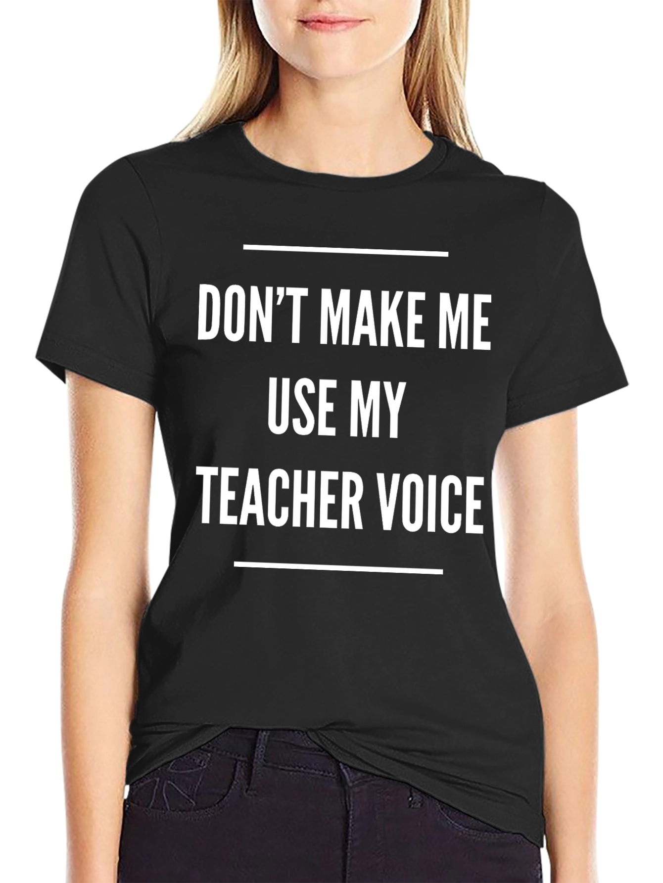 Teacher Voice T-Shirt - Funny Teacher Gift