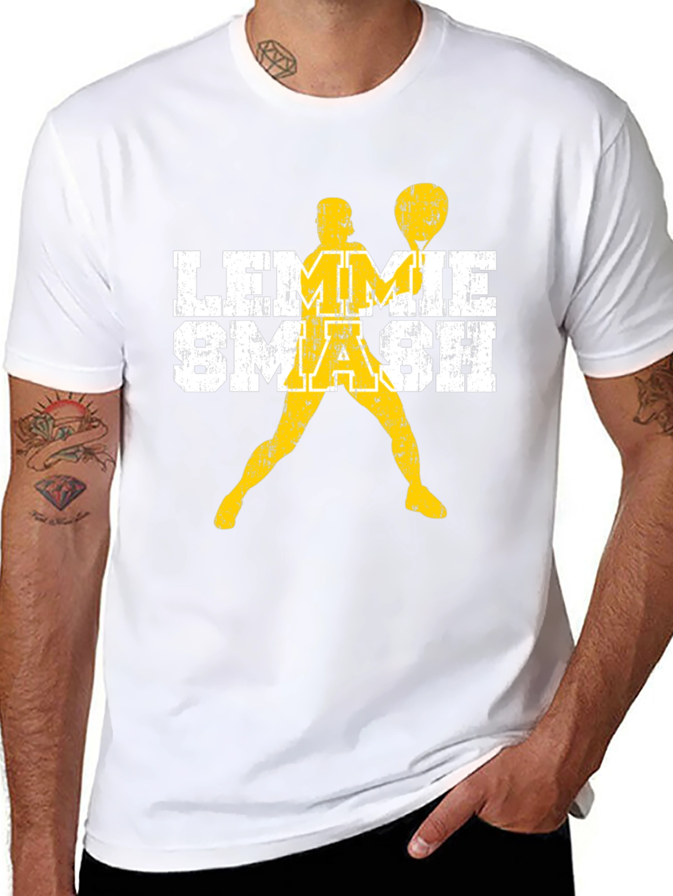 Lemmie Smash T-Shirt Graphic Tee for Men
