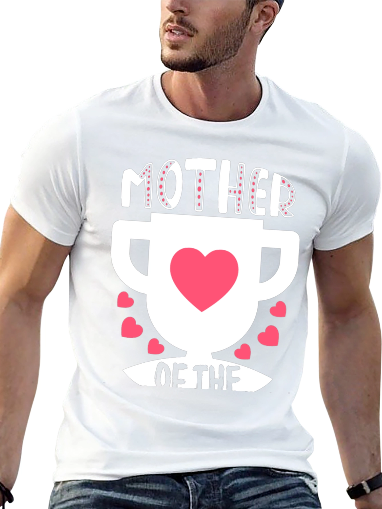 Mother of the Year Trophy Graphic Tee