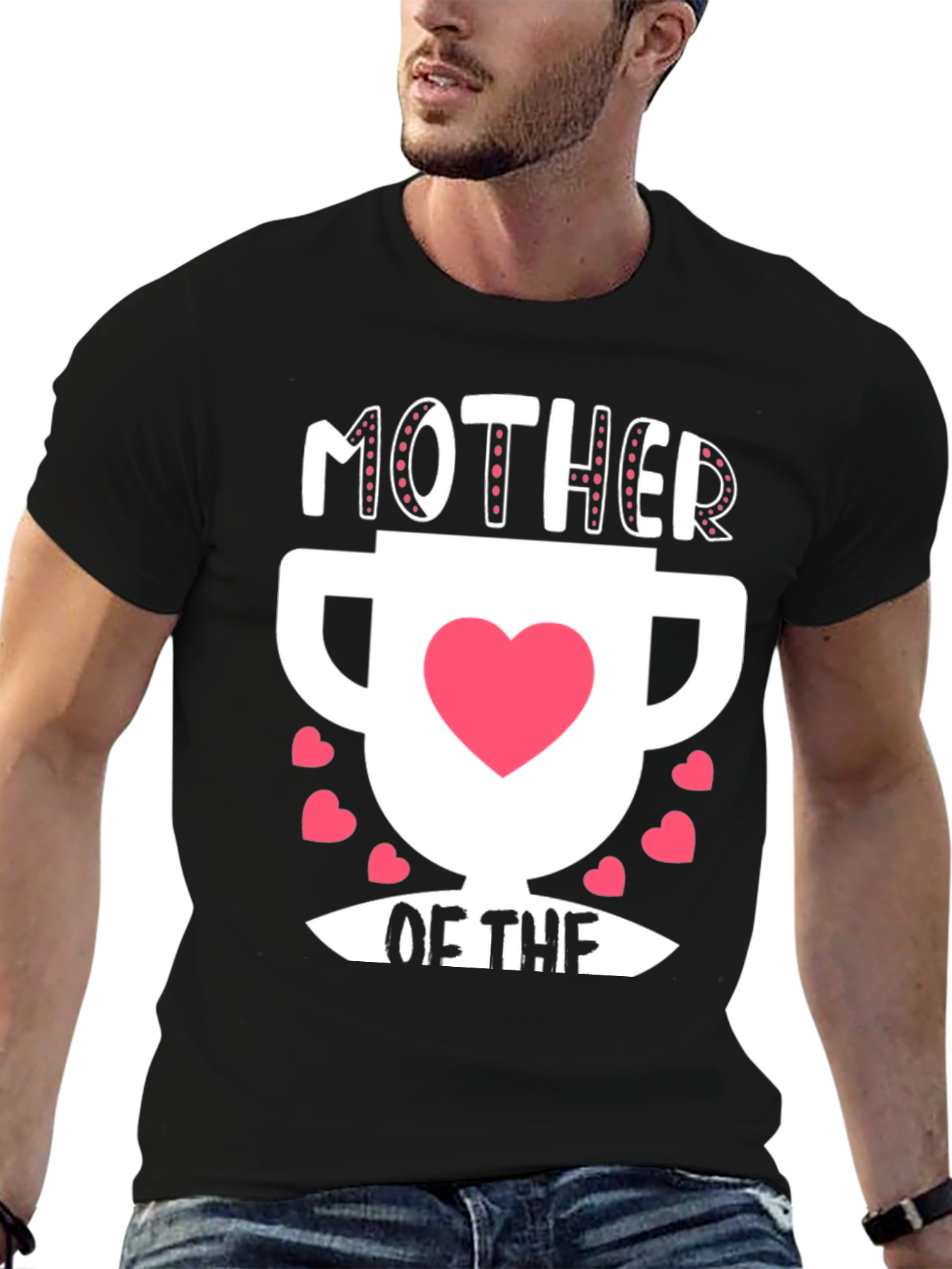 Mother of the Year Trophy Graphic Tee