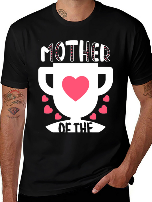 Mother of the Year Trophy Graphic Tee