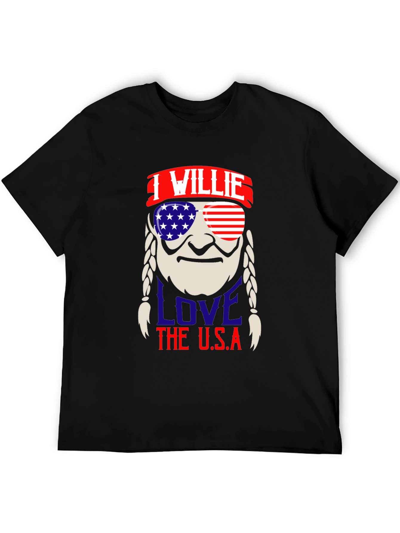 I Willie Love The U.S.A. Patriotic T-Shirt