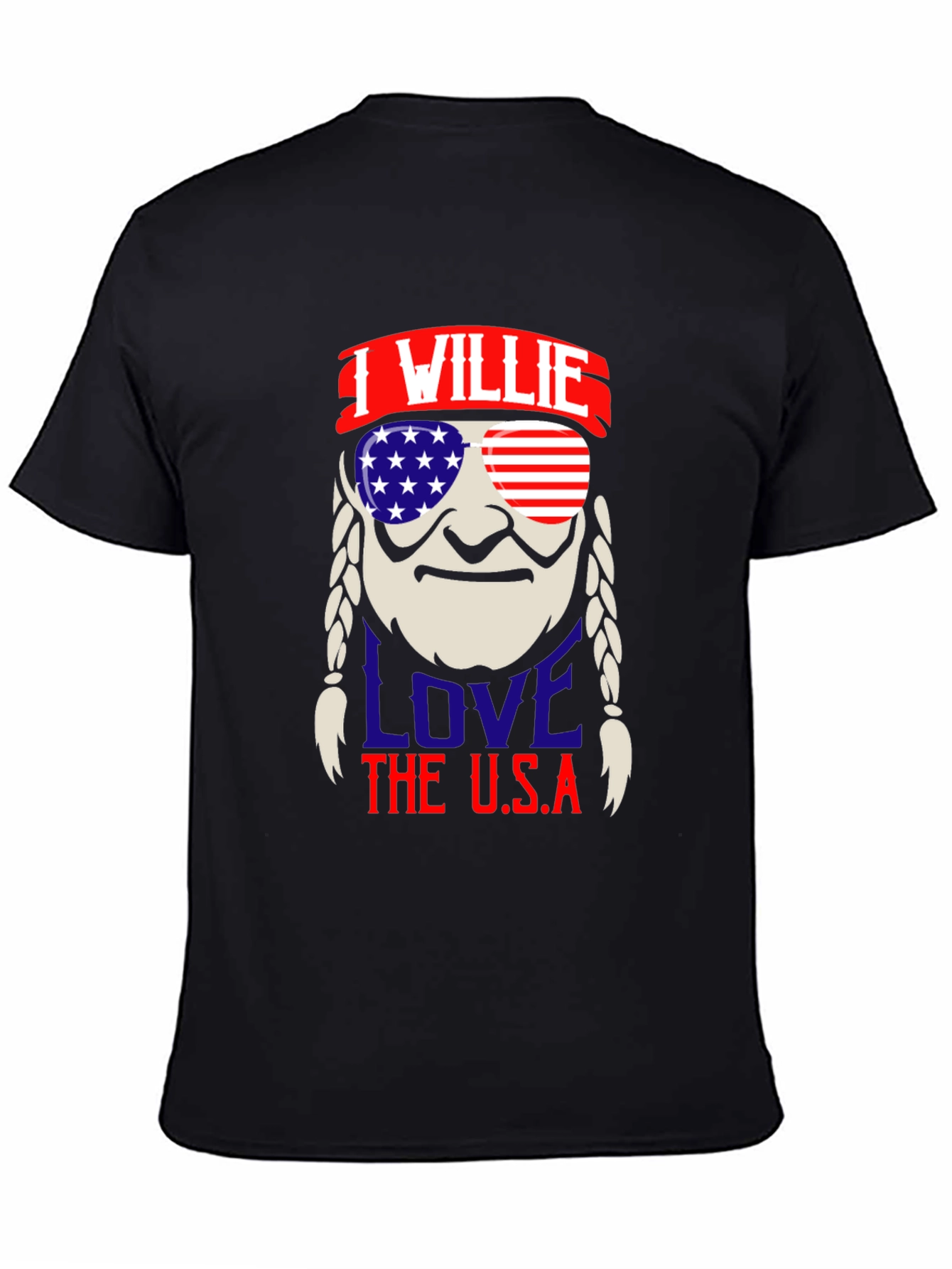 I Willie Love The U.S.A. Patriotic T-Shirt