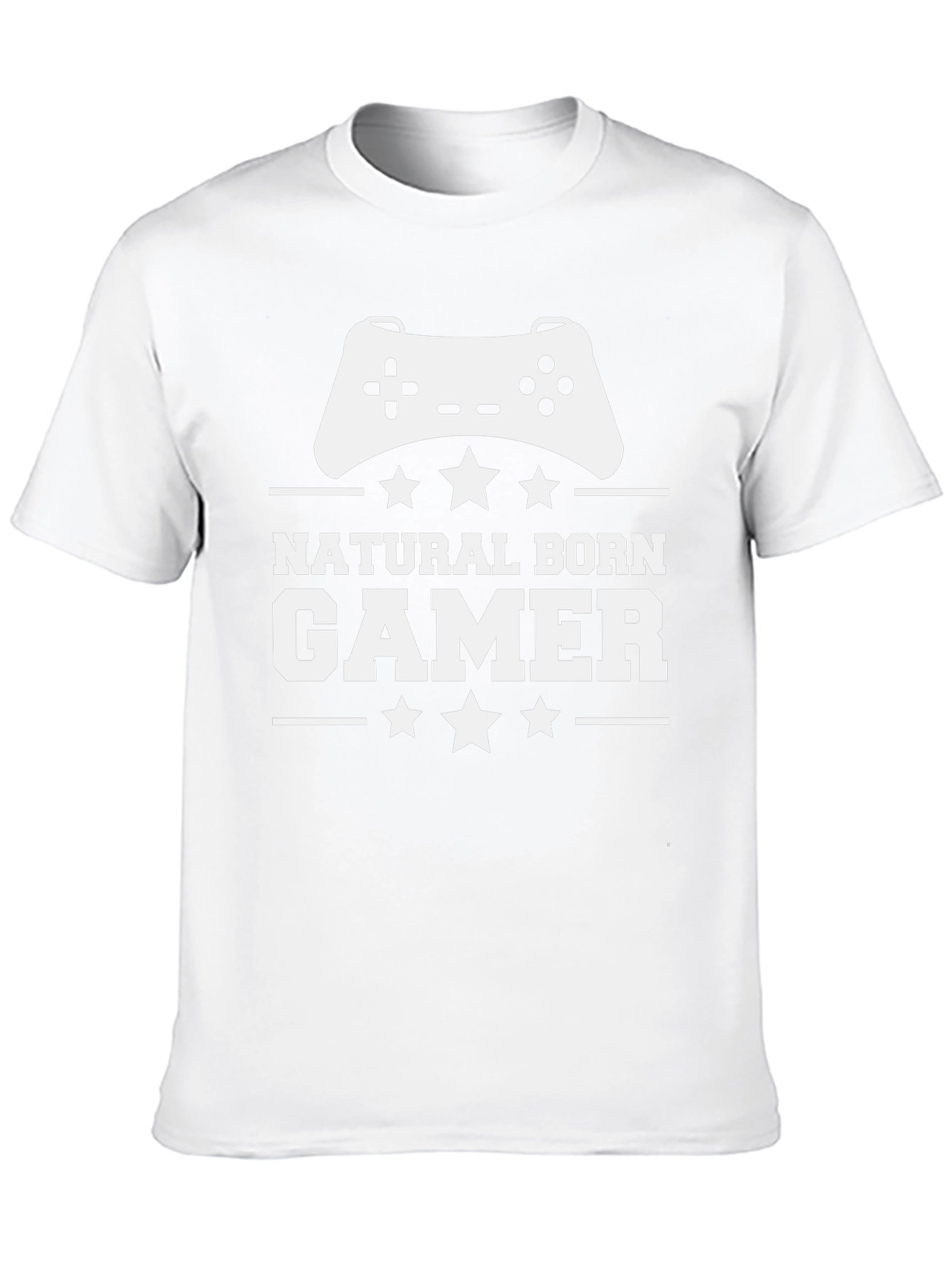 Natural Born Gamer Black T-Shirt