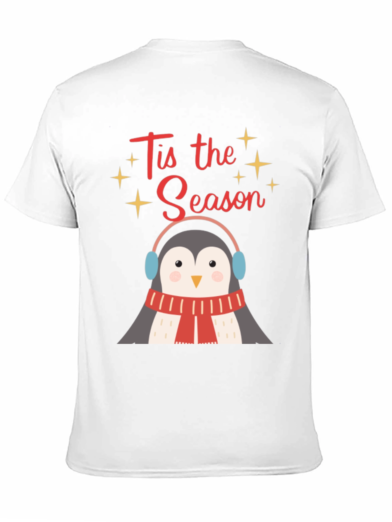 Tis the Season Penguin Graphic Tee