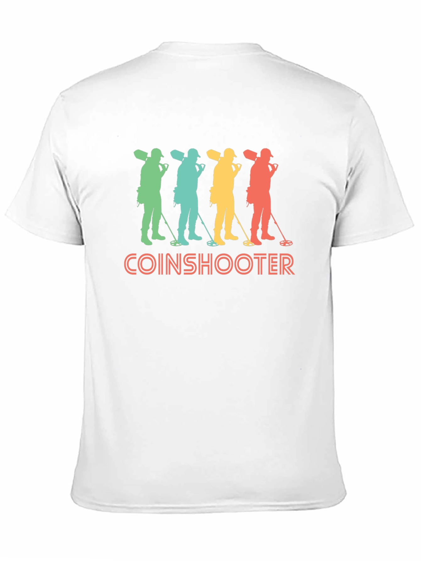 Retro Coinshooter Graphic T-Shirt - Metal Detecting Tee