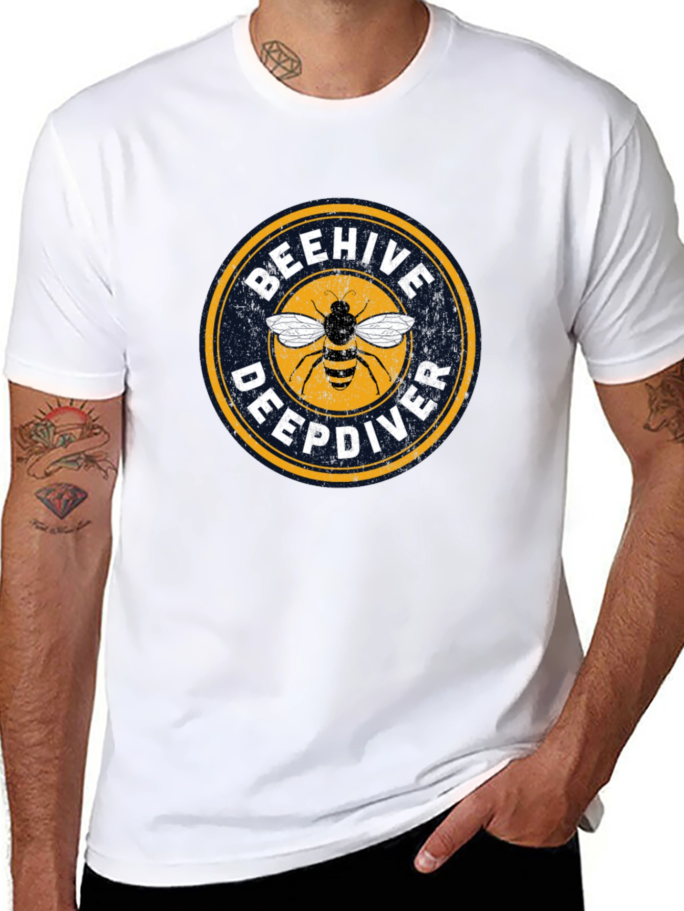 Beehive Deepdiver Black T-Shirt