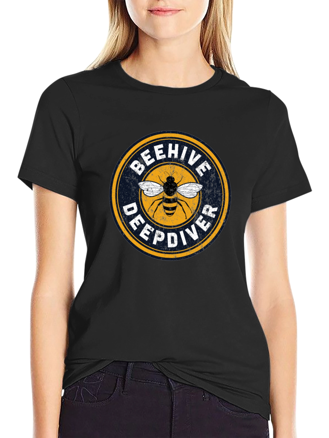 Beehive Deepdiver Black T-Shirt