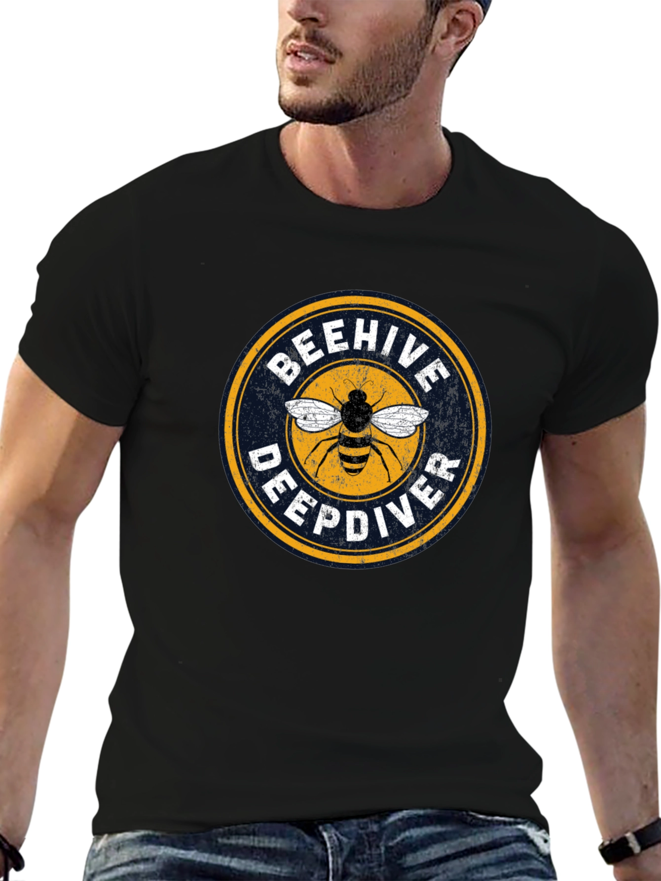 Beehive Deepdiver Black T-Shirt