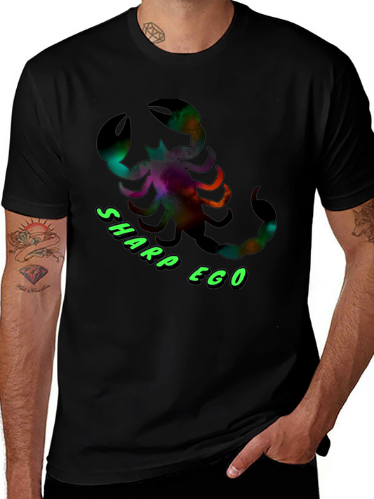Sharp Ego Scorpion Graphic Tee - Black