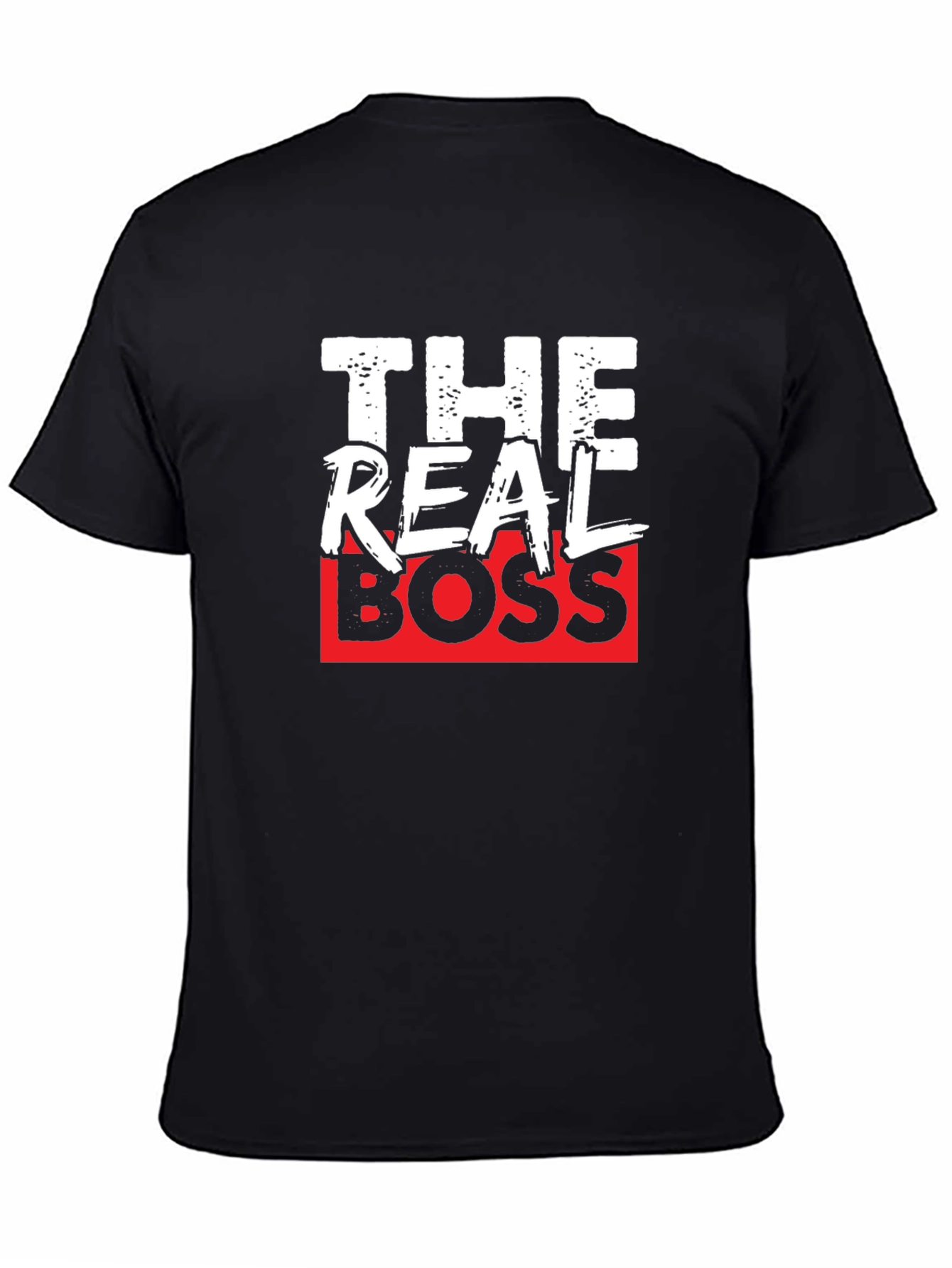 The Real Boss Graphic T-Shirt - Black