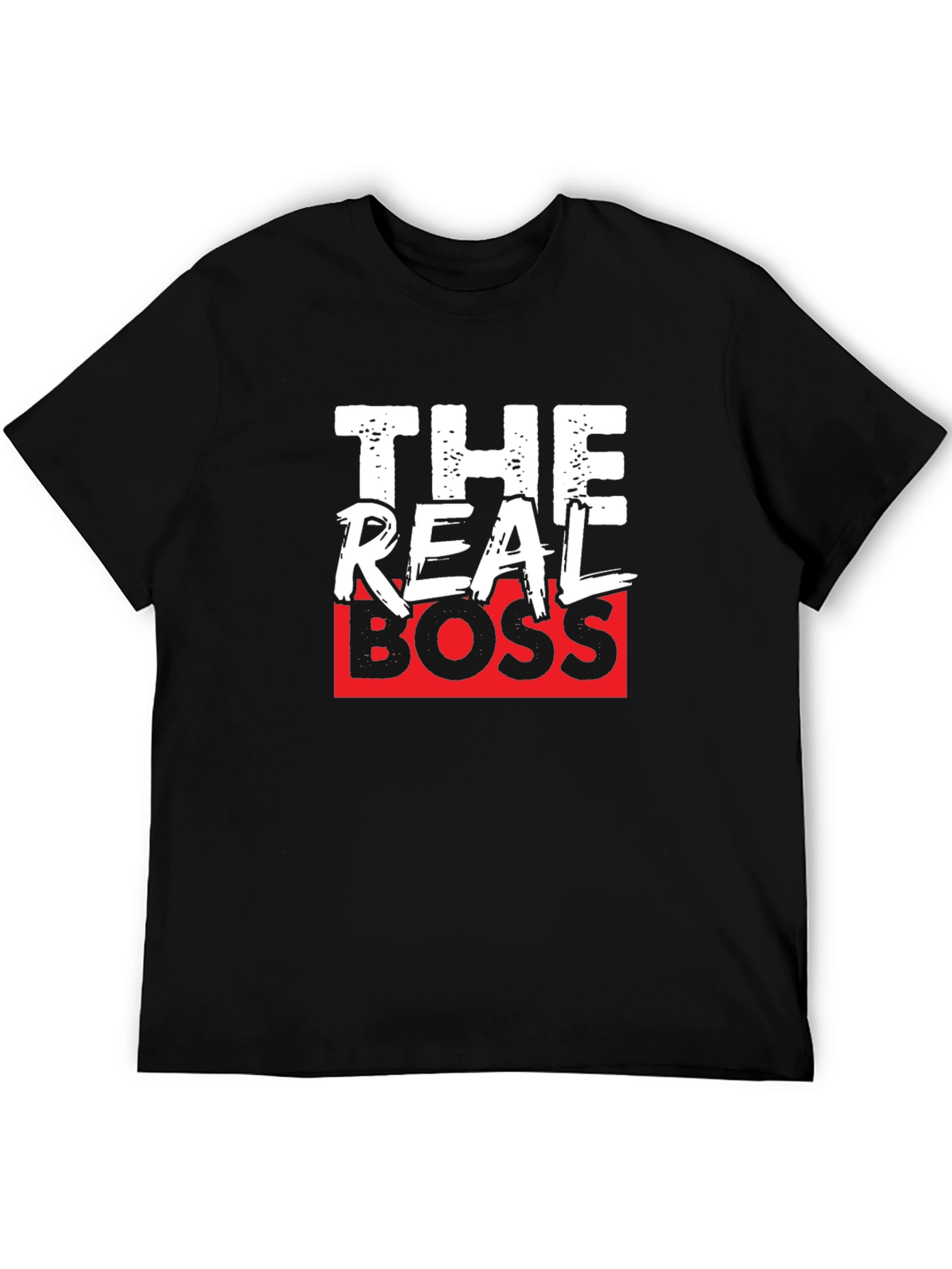 The Real Boss Graphic T-Shirt - Black