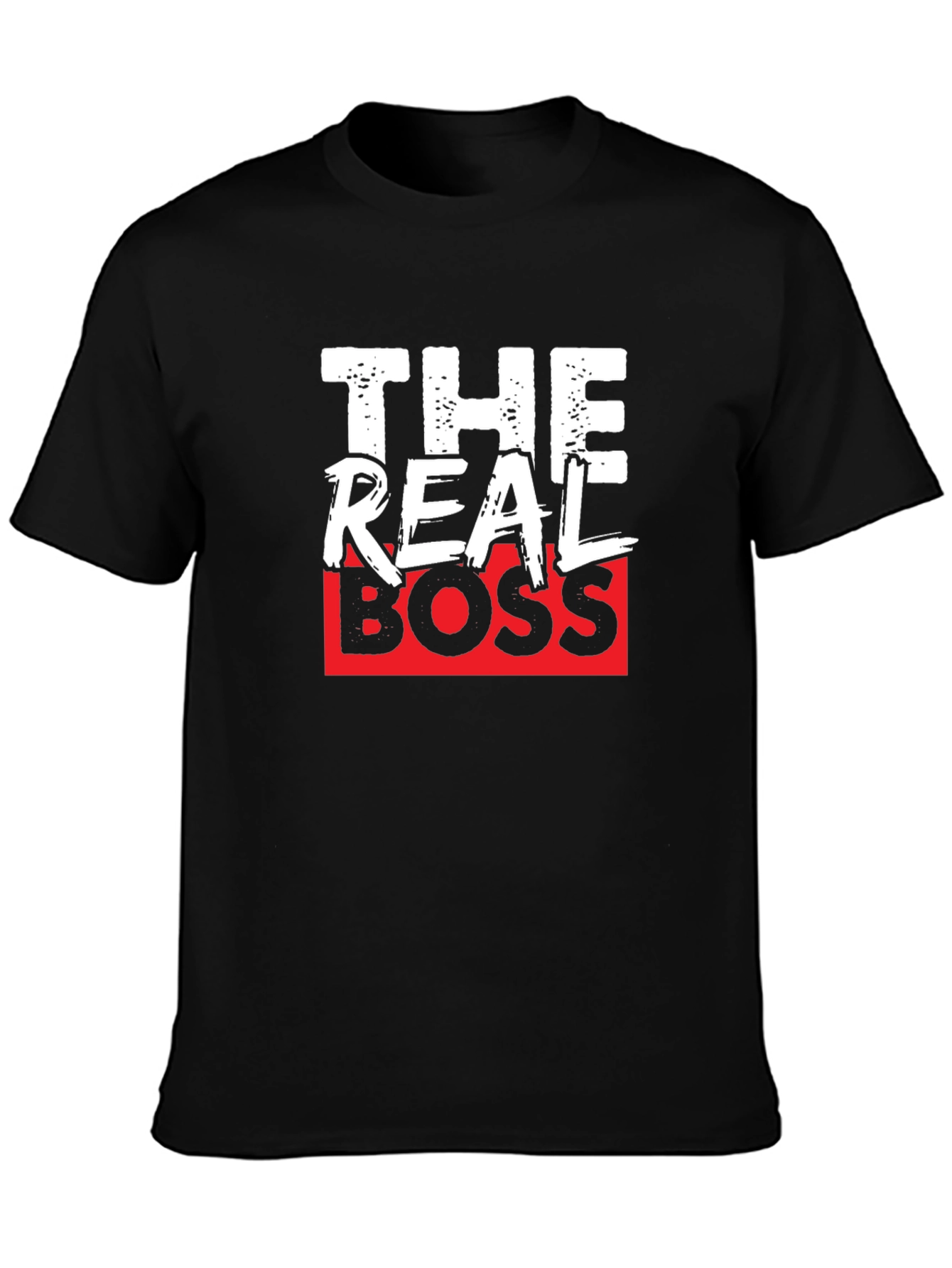 The Real Boss Graphic T-Shirt - Black