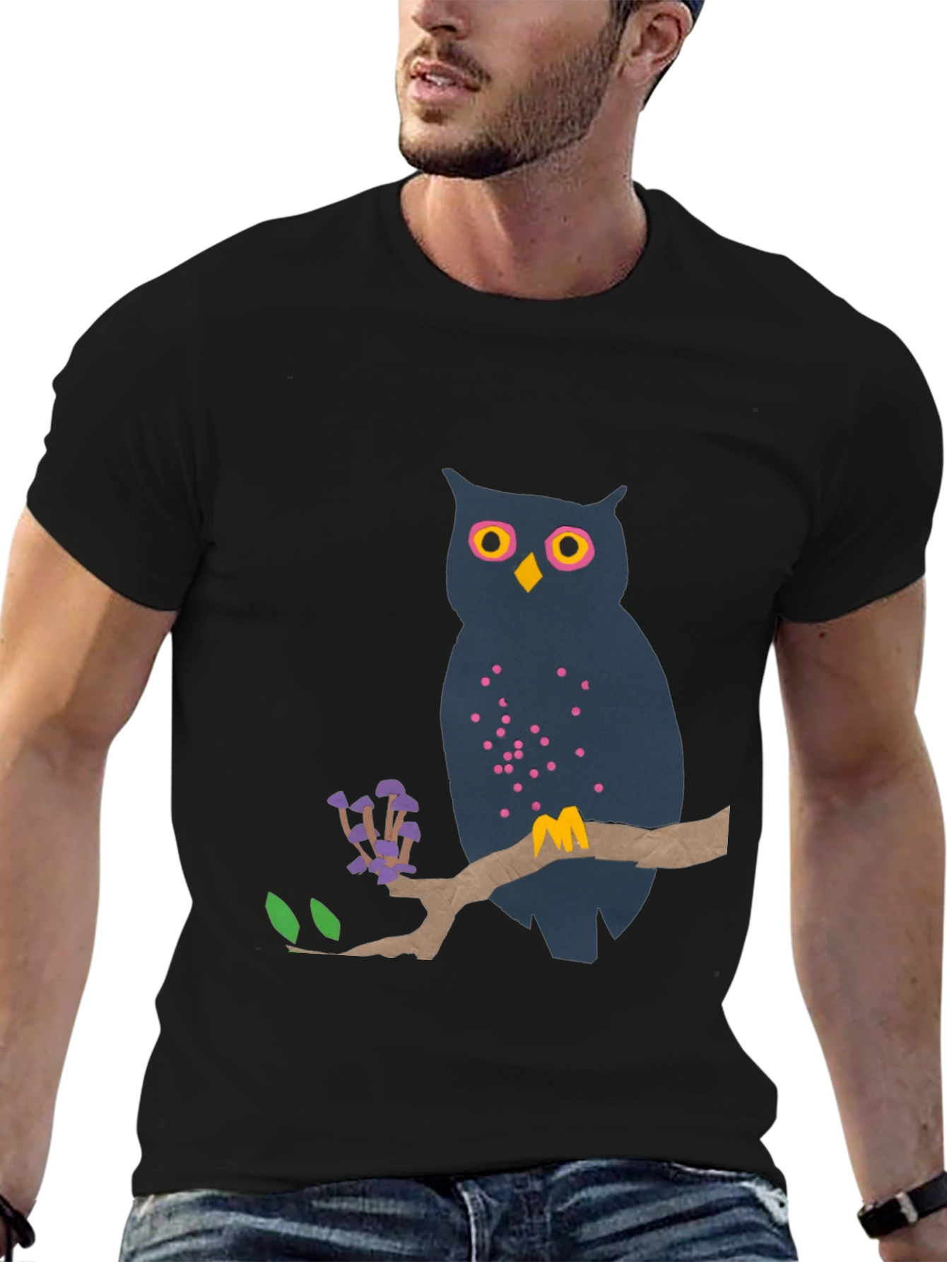 Owl T-Shirt: Whimsical Night Bird Tee