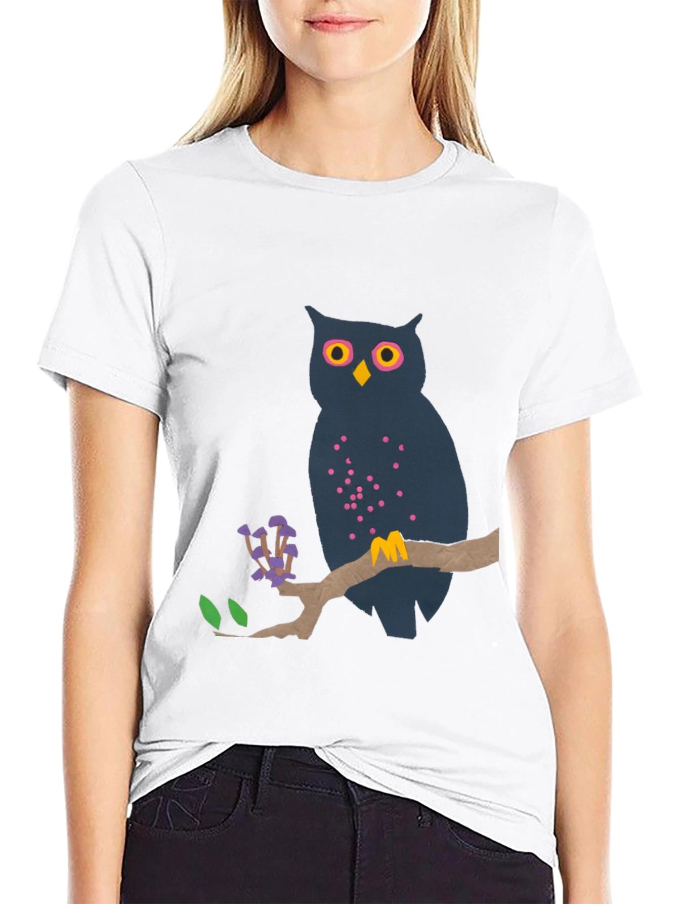 Owl T-Shirt: Whimsical Night Bird Tee