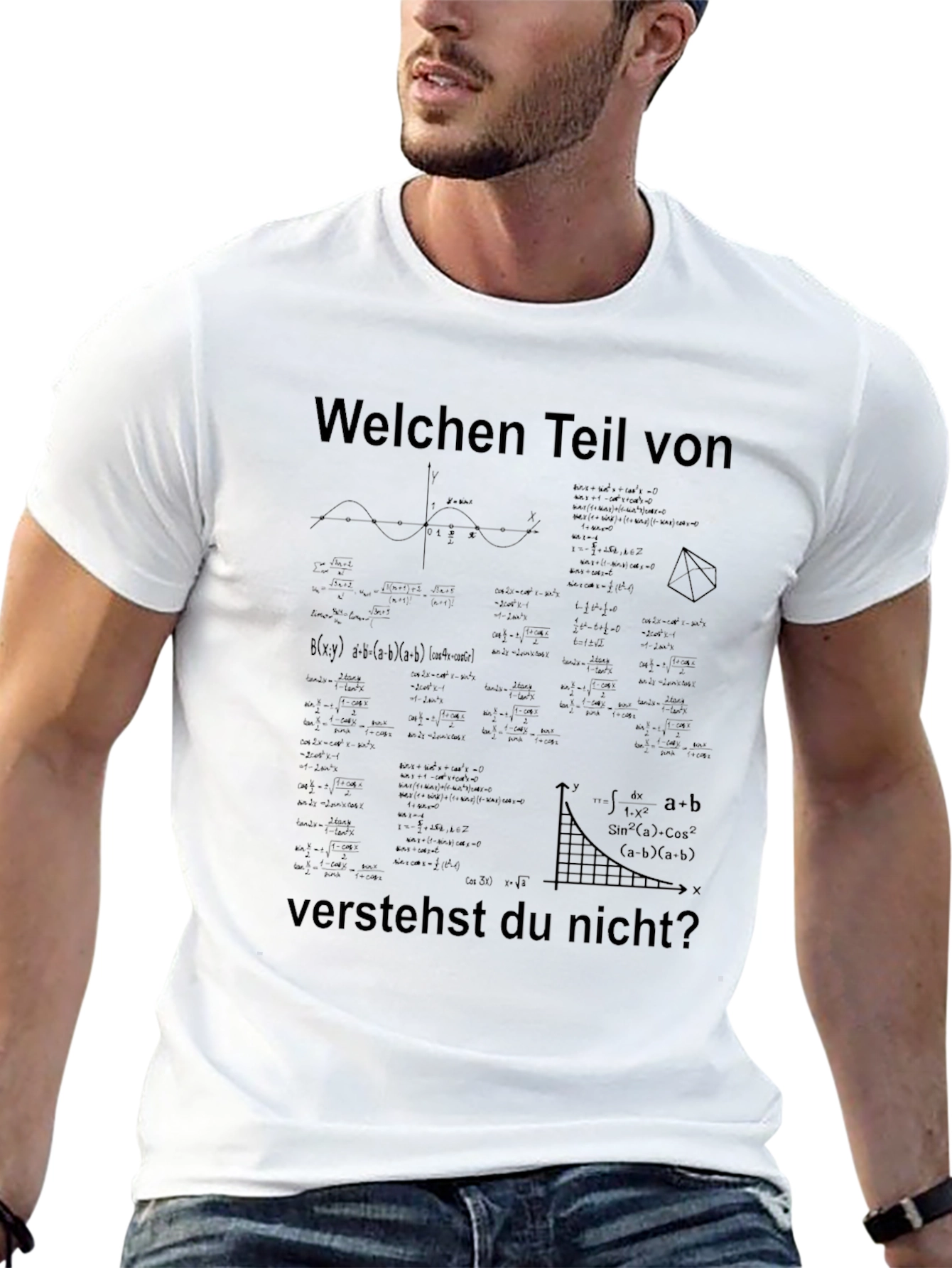 Math Equations T-Shirt: Welchen Teil verstehst du nicht?