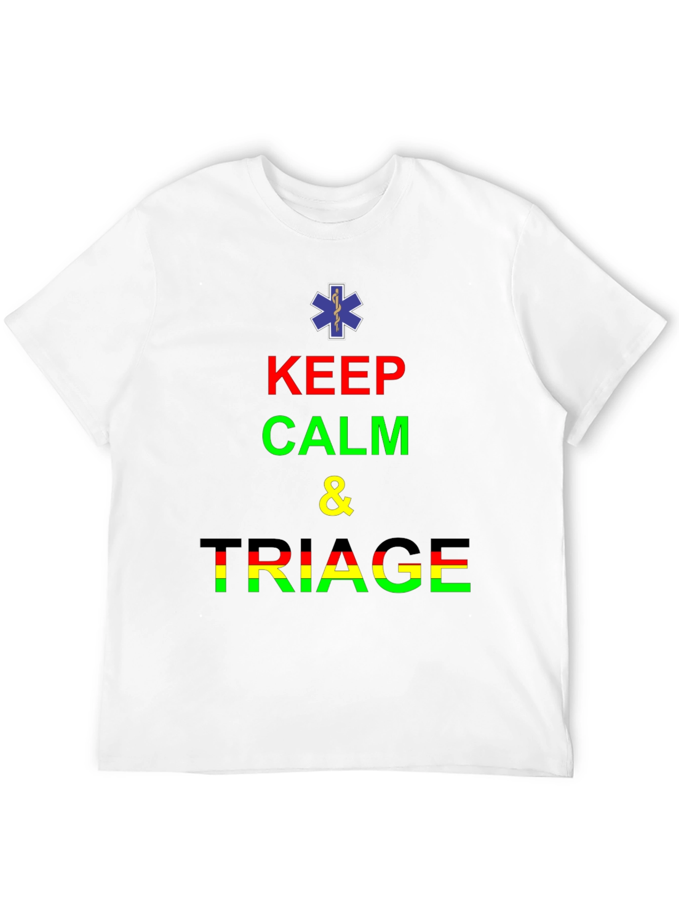 Keep Calm and Triage Graphic Tee