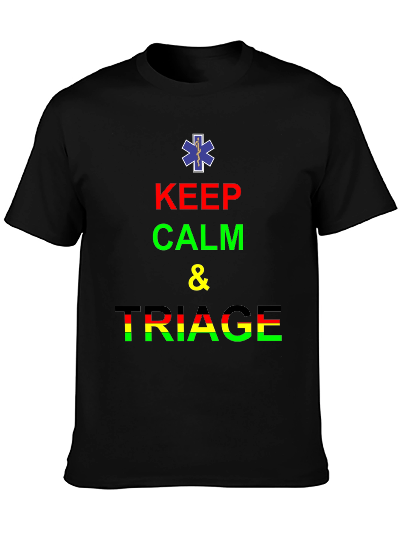 Keep Calm and Triage Graphic Tee