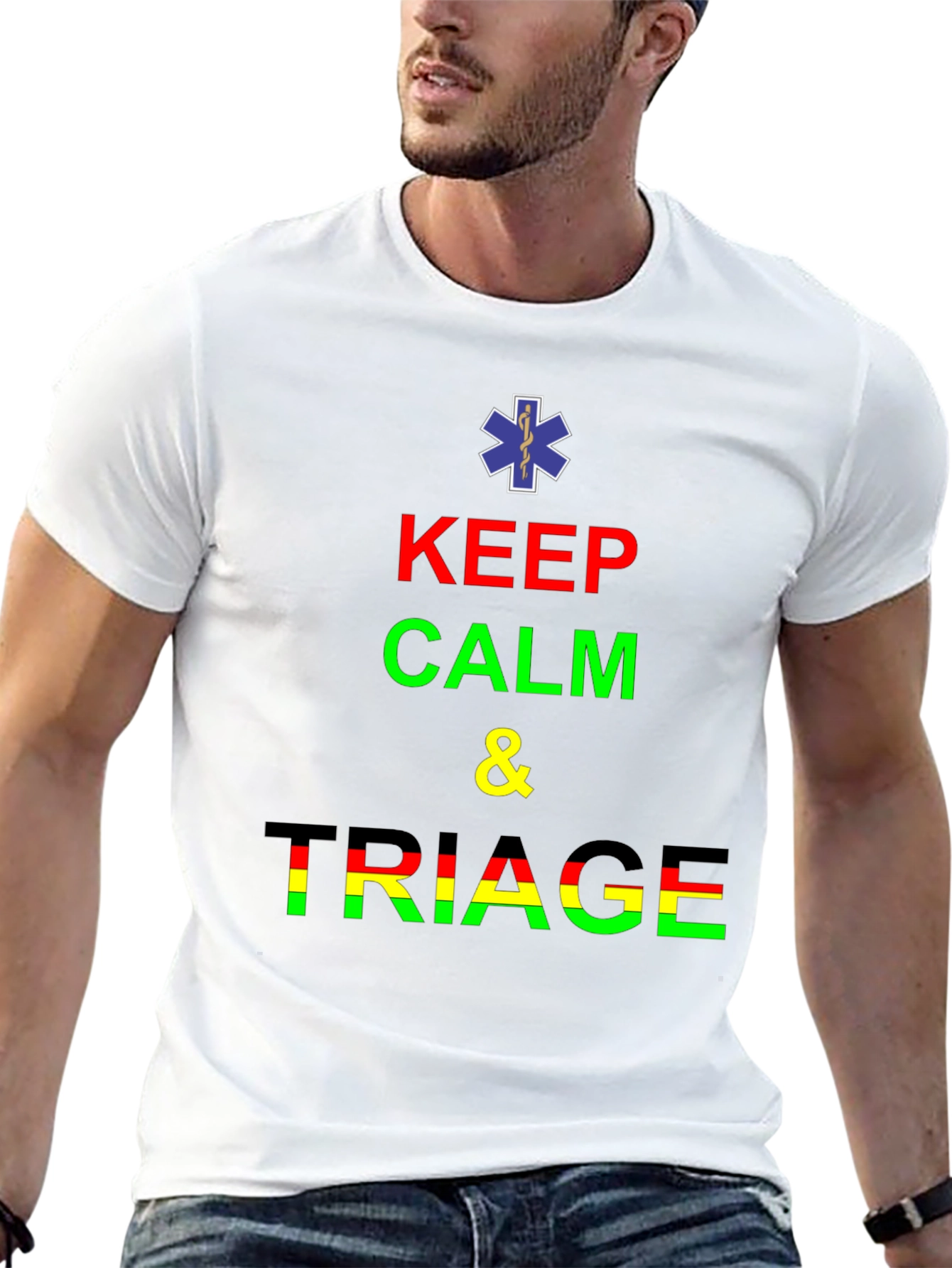 Keep Calm and Triage Graphic Tee