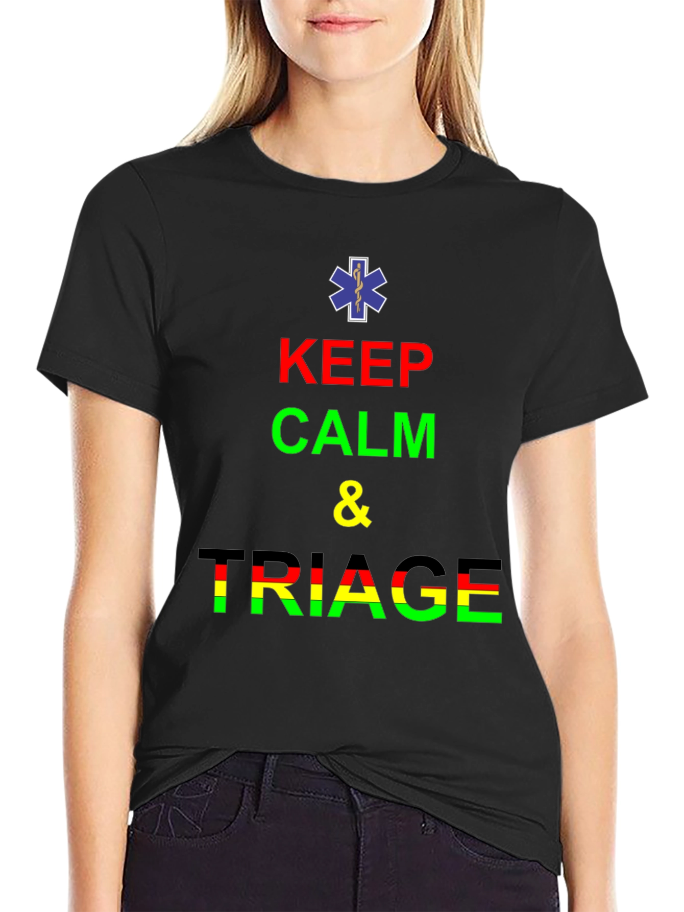 Keep Calm and Triage Graphic Tee