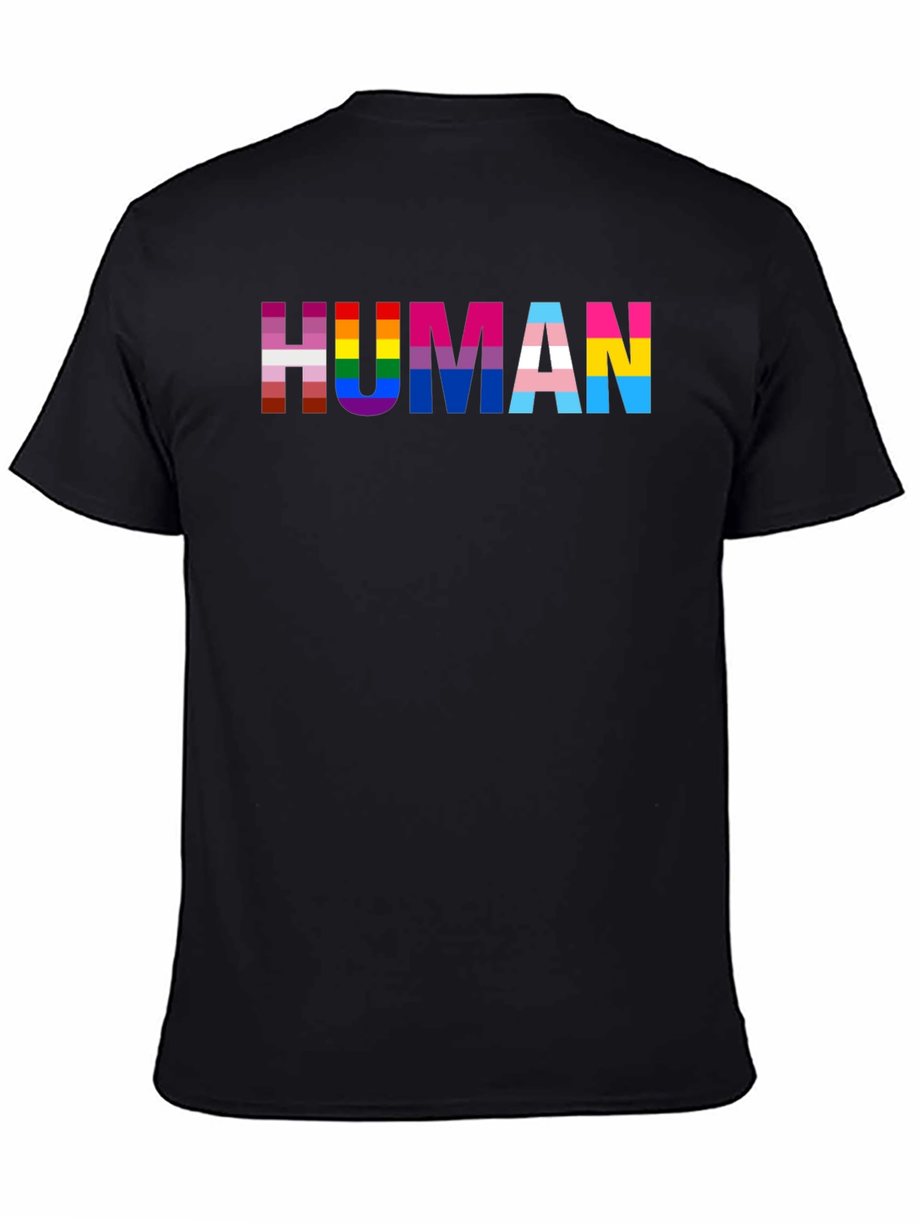 LGBTQ+ Pride HUMAN Graphic T-Shirt