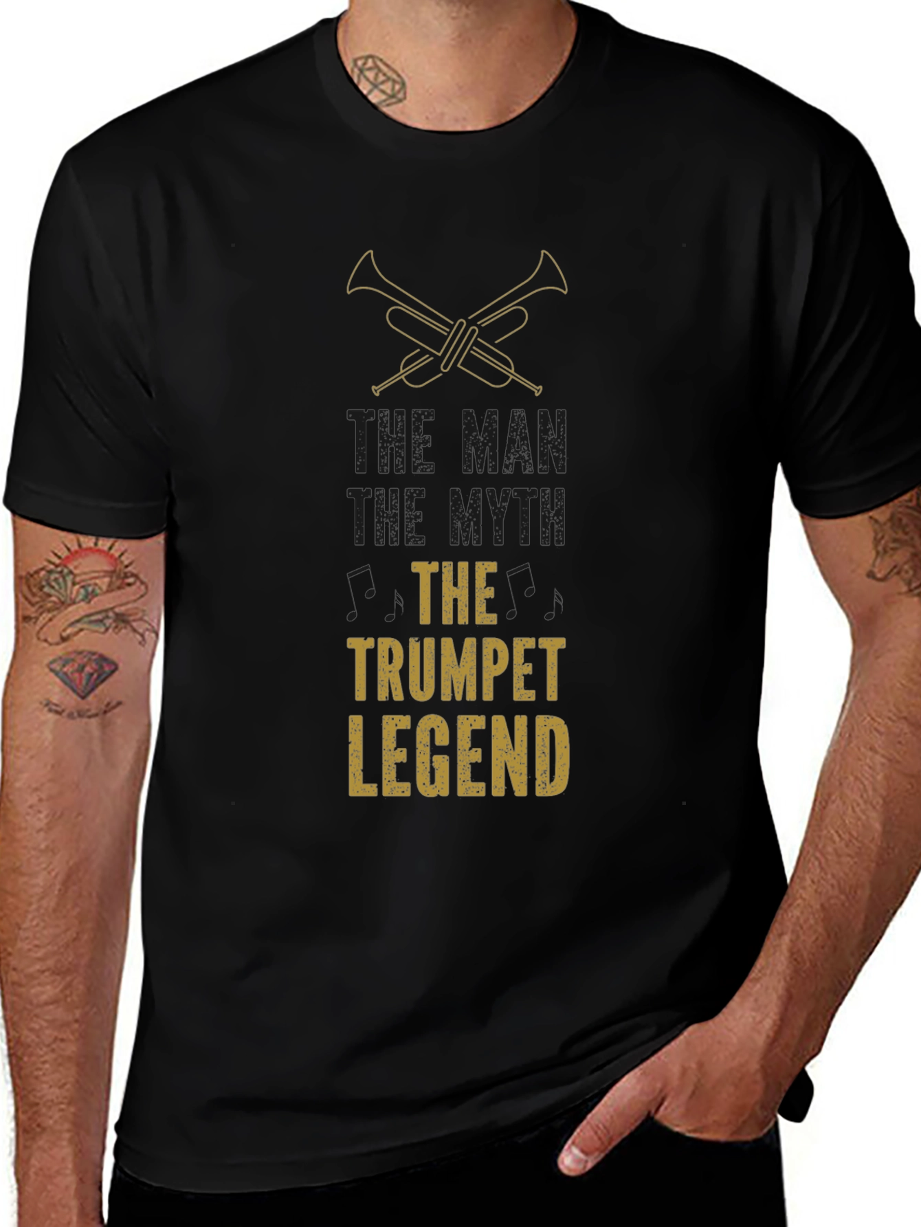 The Trumpet Legend T-Shirt - Musician Graphic Tee