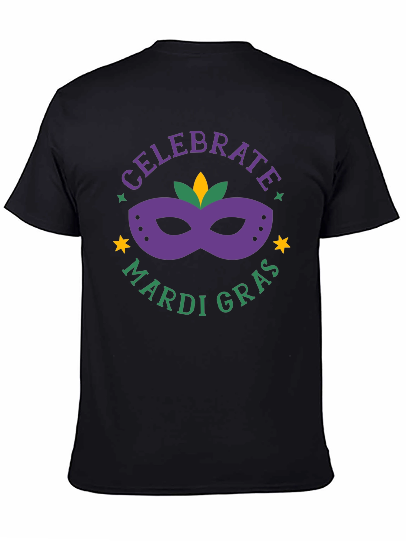 Celebrate Mardi Gras Graphic T-Shirt