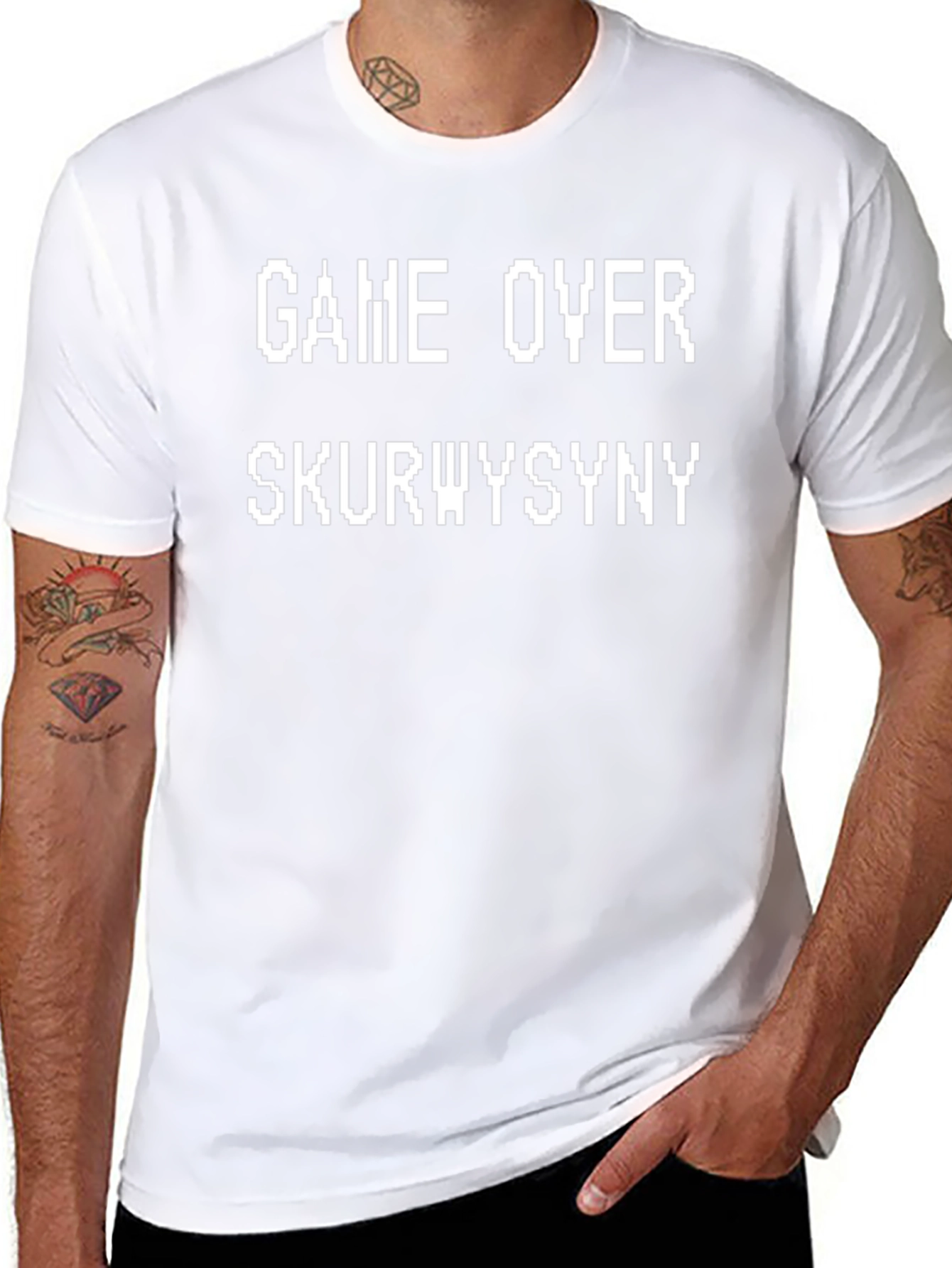 Game Over Graphic Tee - Funny Polish Shirt