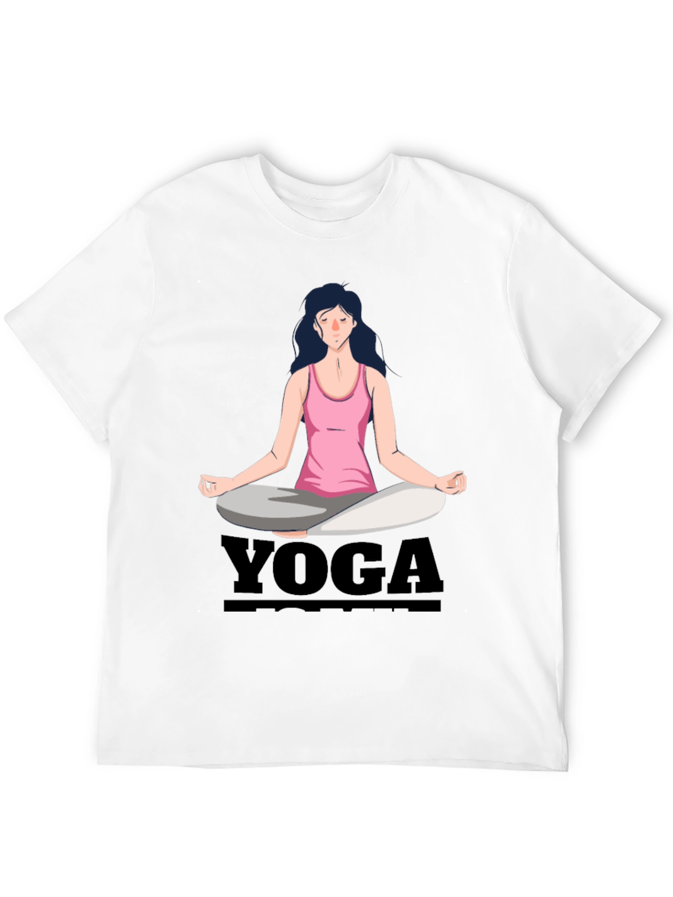 Yoga Meditation T-Shirt Black