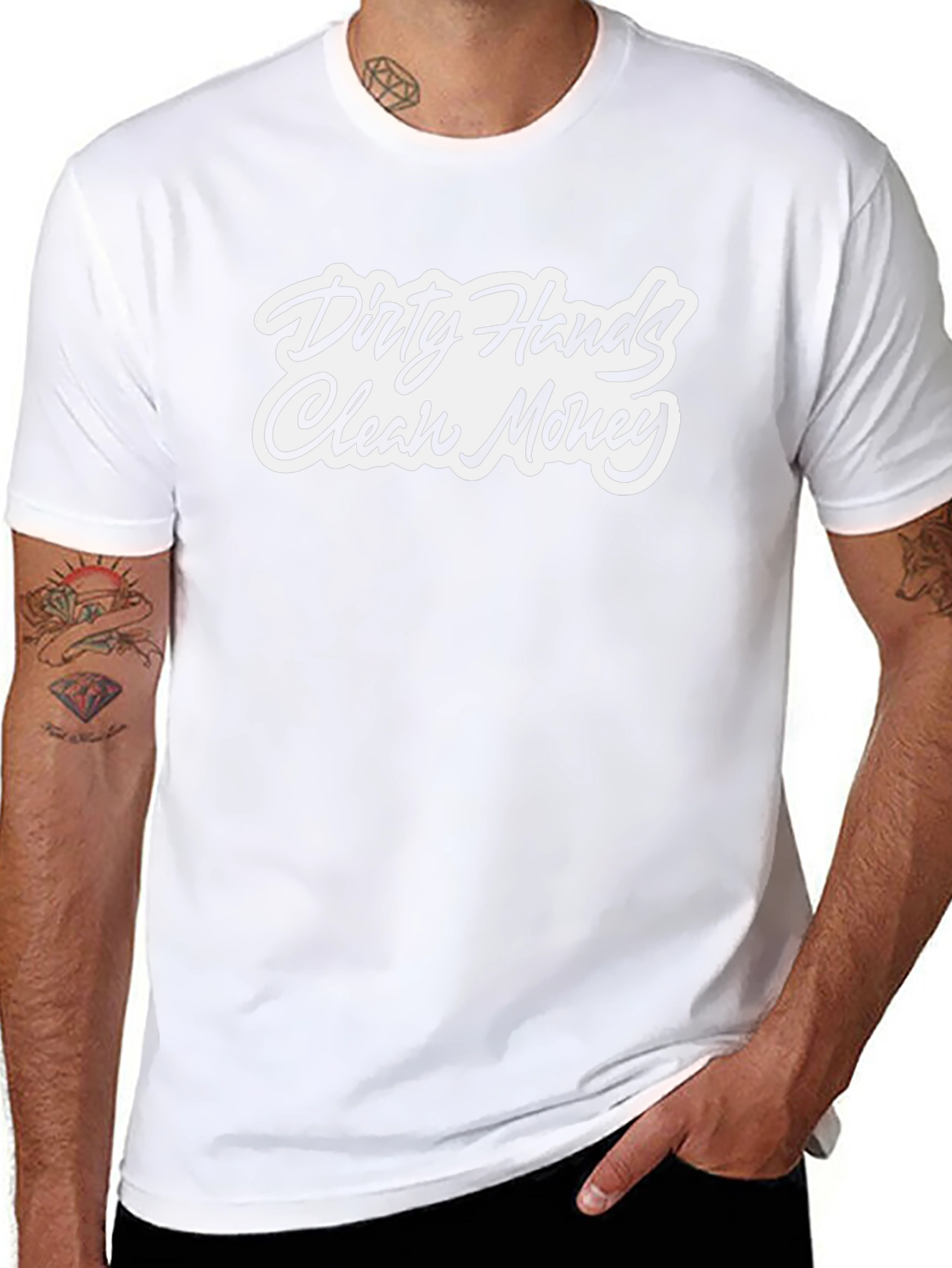 Dirty Hands Clean Money Graphic Tee