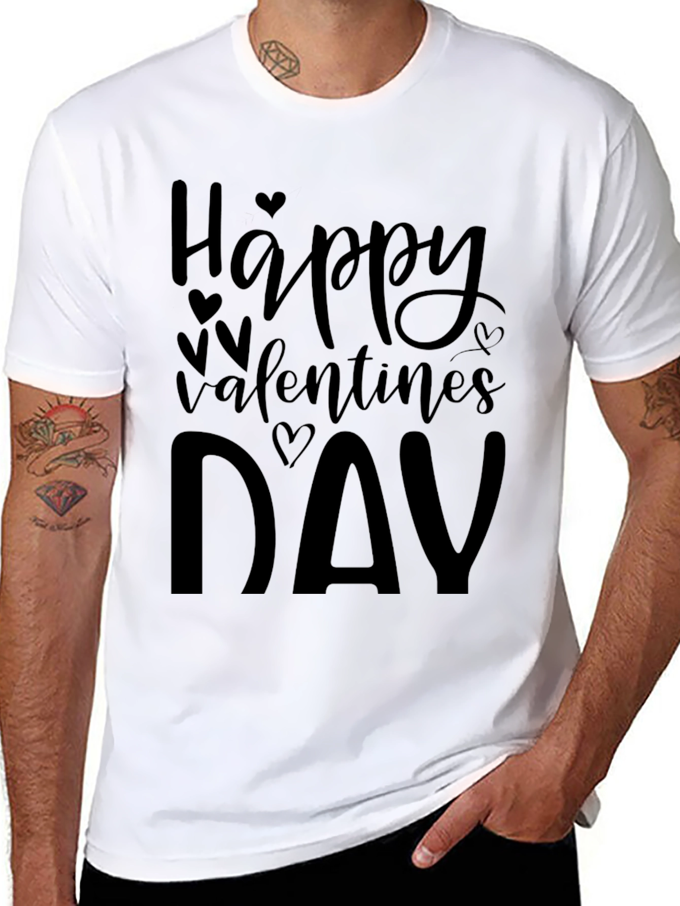 Happy Valentines Day Graphic T-Shirt