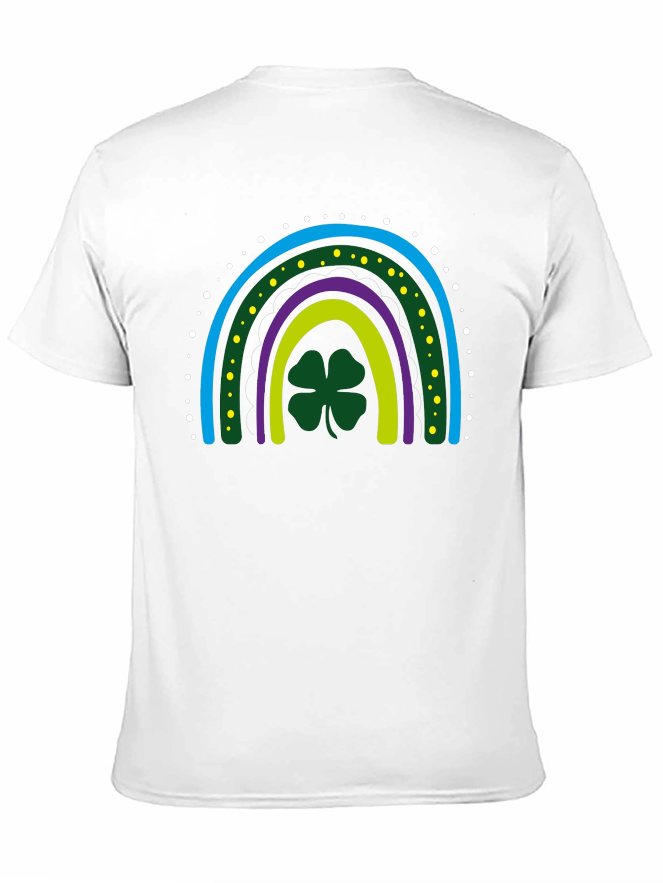 St. Patricks Day Rainbow Clover T-Shirt