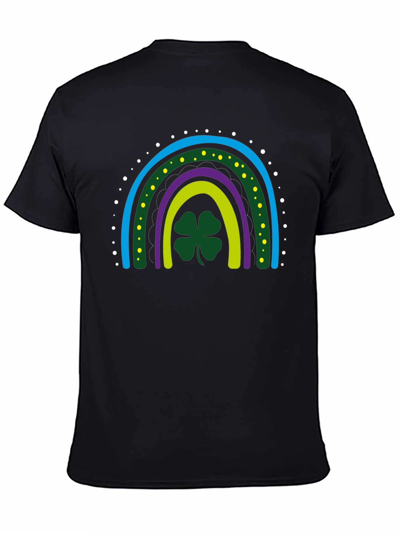 St. Patricks Day Rainbow Clover T-Shirt