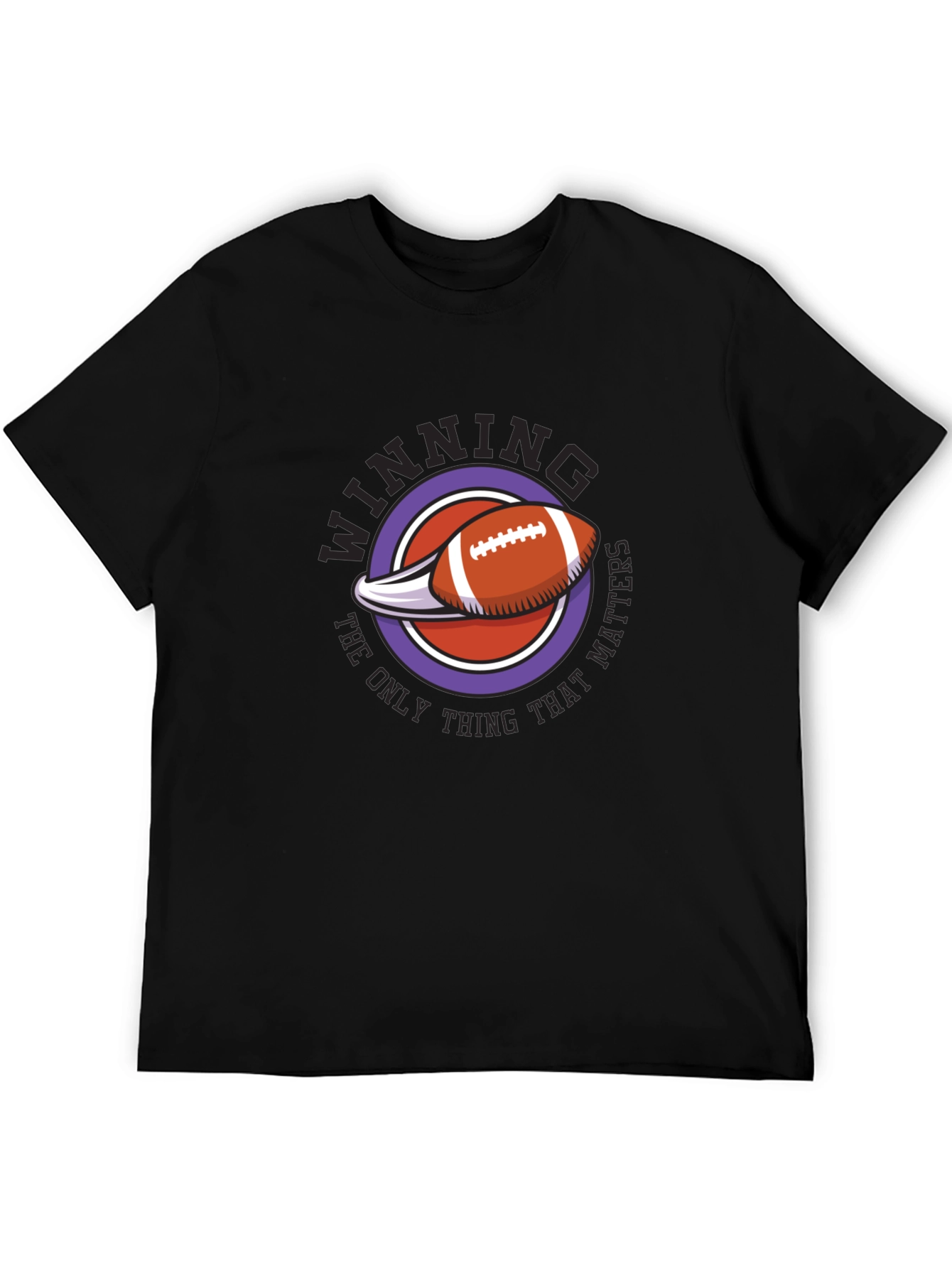 Winning Matters T-Shirt - Football Design