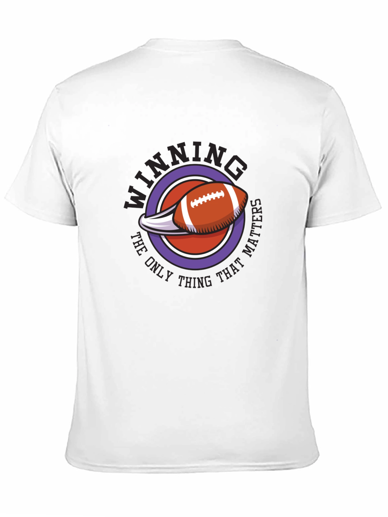 Winning Matters T-Shirt - Football Design